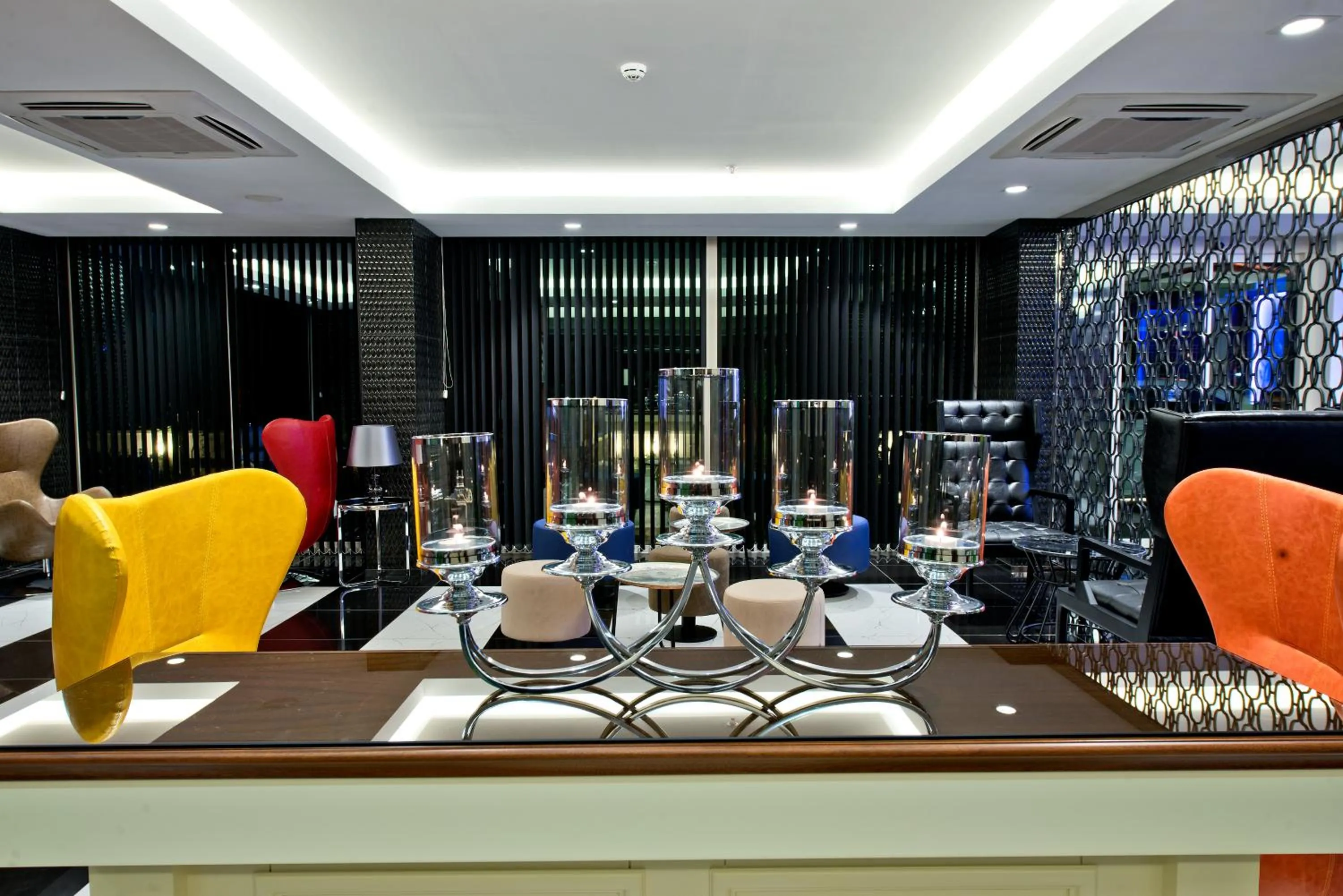 Lobby or reception in Prime Boutique Hotel