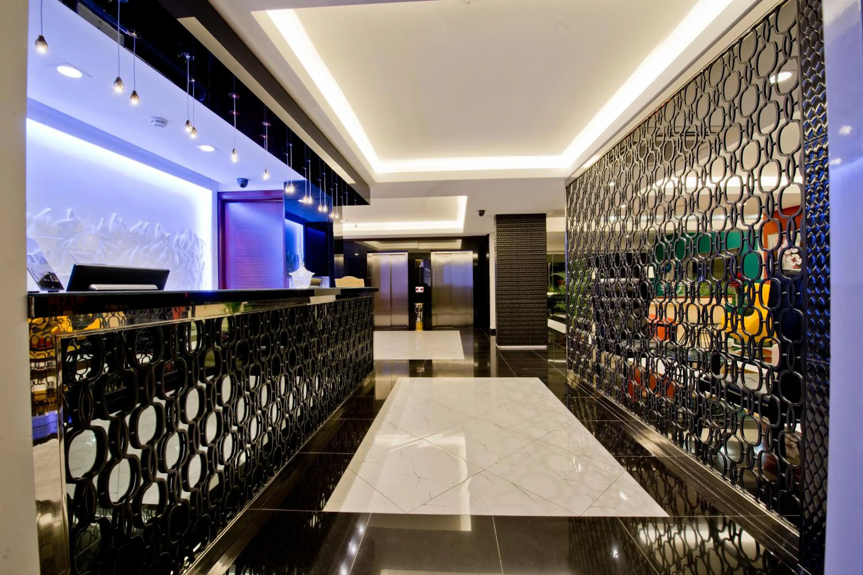 Lobby or reception in Prime Boutique Hotel