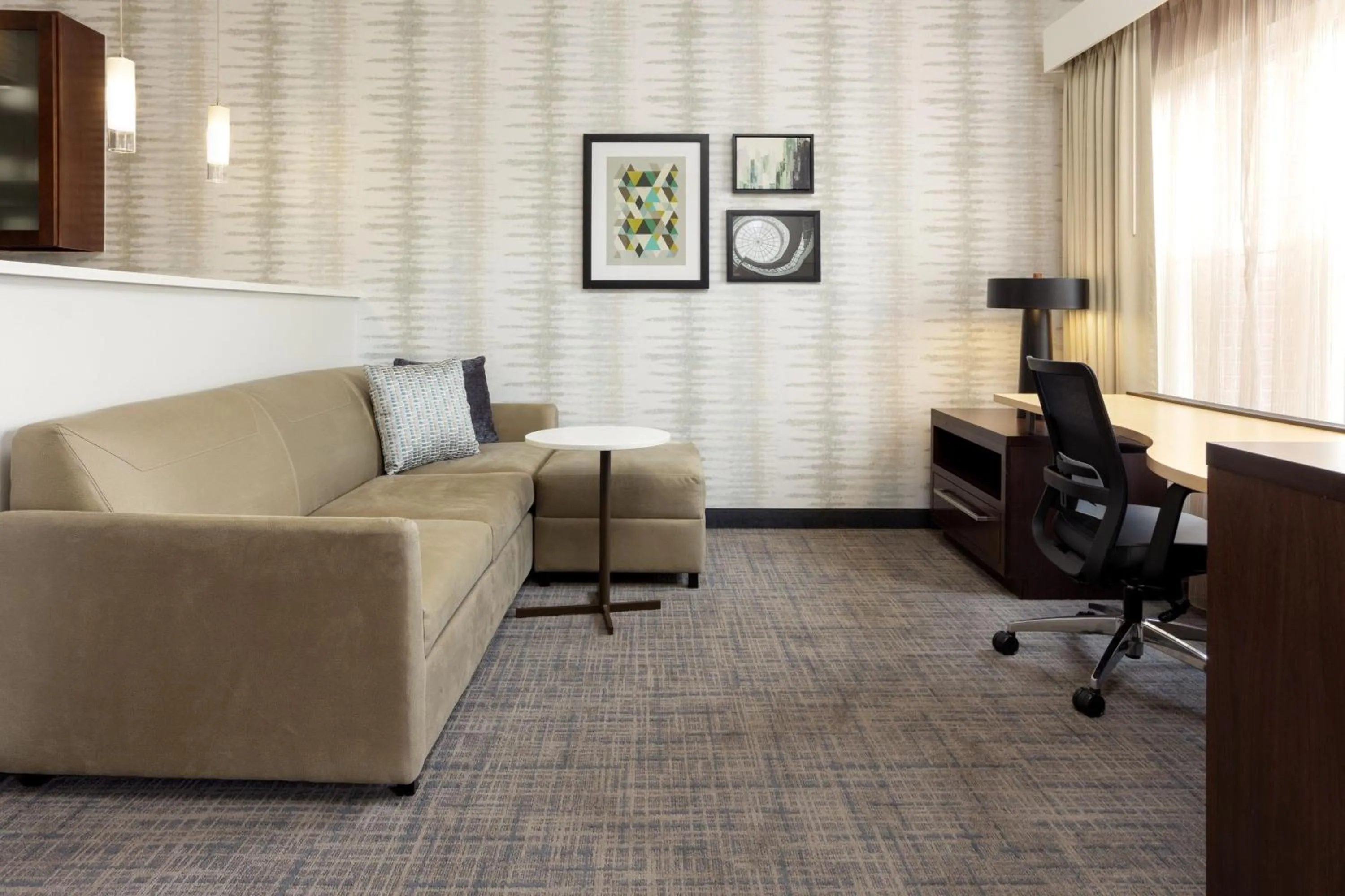 Living room in Residence Inn by Marriott Columbus Polaris