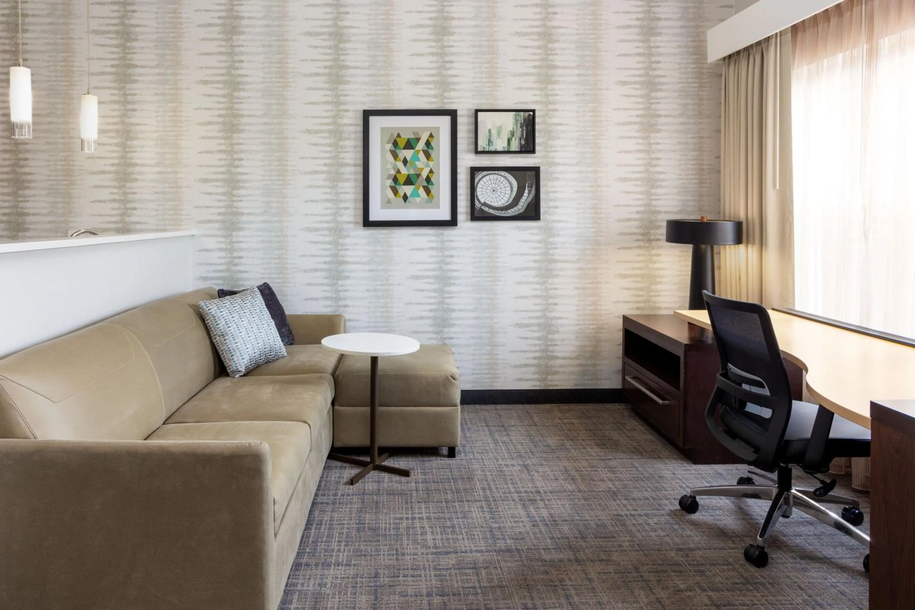 Living room in Residence Inn by Marriott Columbus Polaris