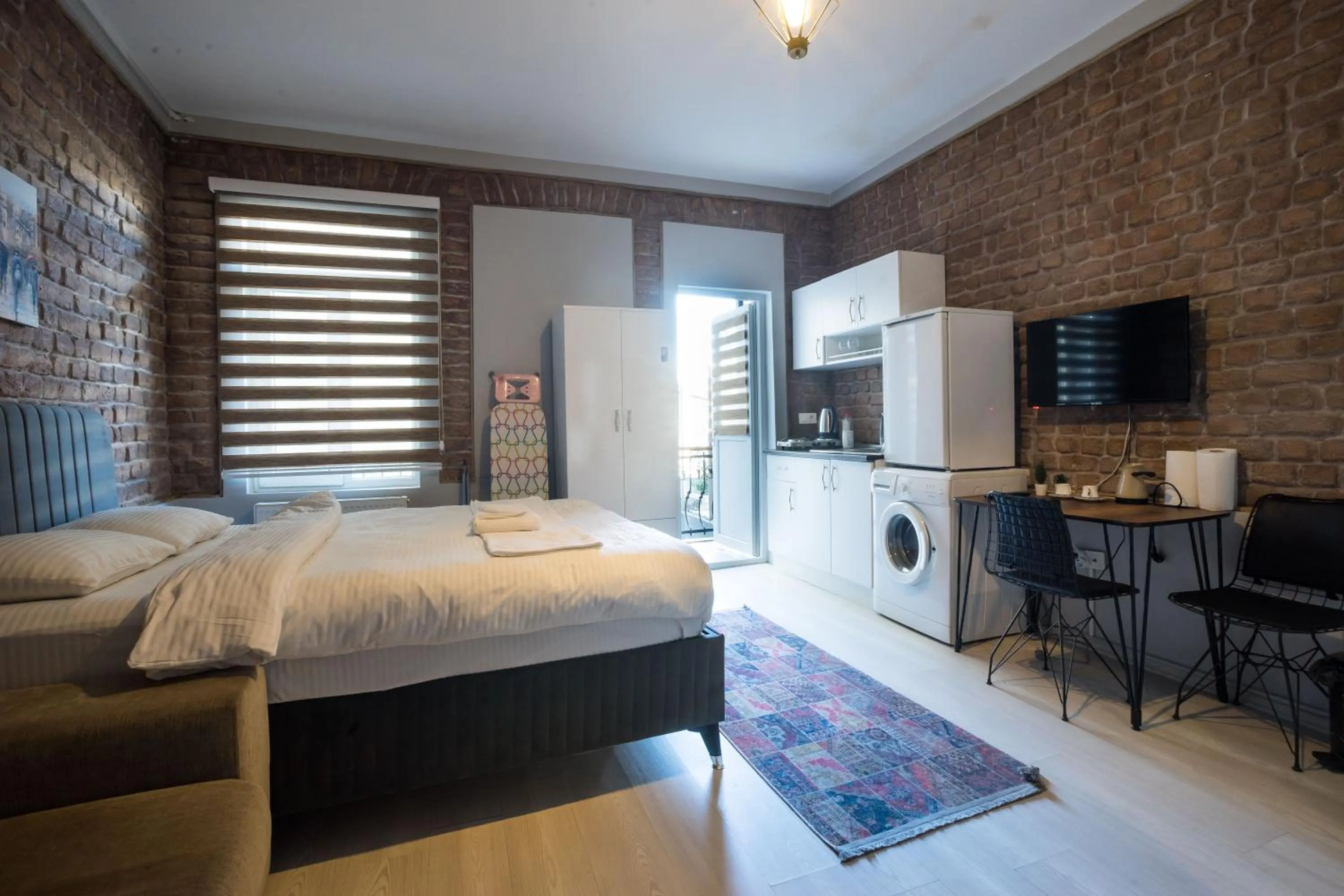 Bed in Zelya Istanbul Flats