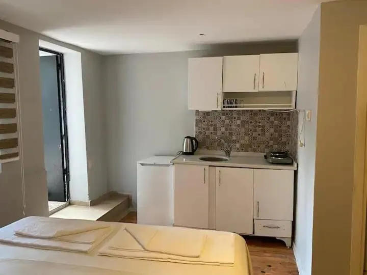Kitchen or kitchenette in Zelya Istanbul Flats