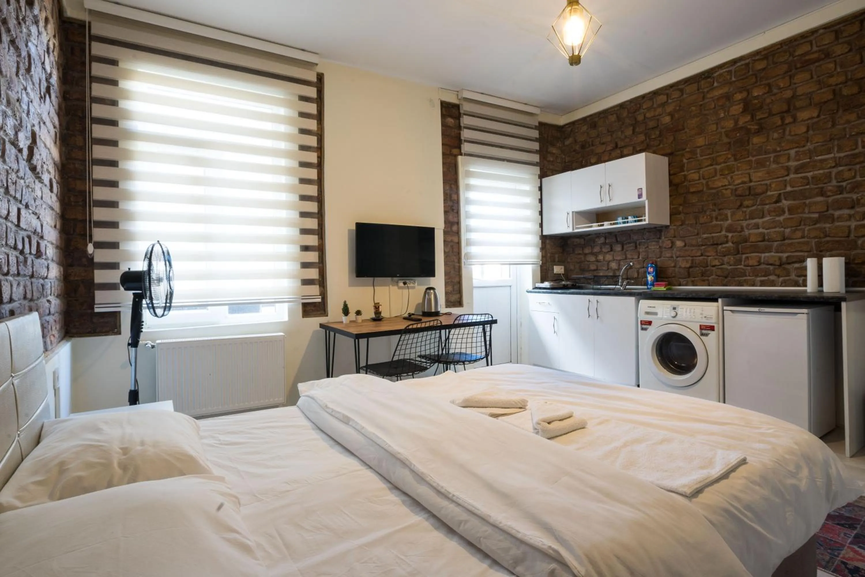 Bed in Zelya Istanbul Flats