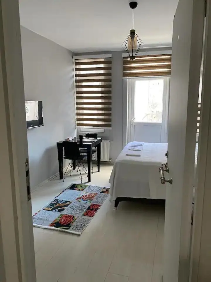 Bed in Zelya Istanbul Flats