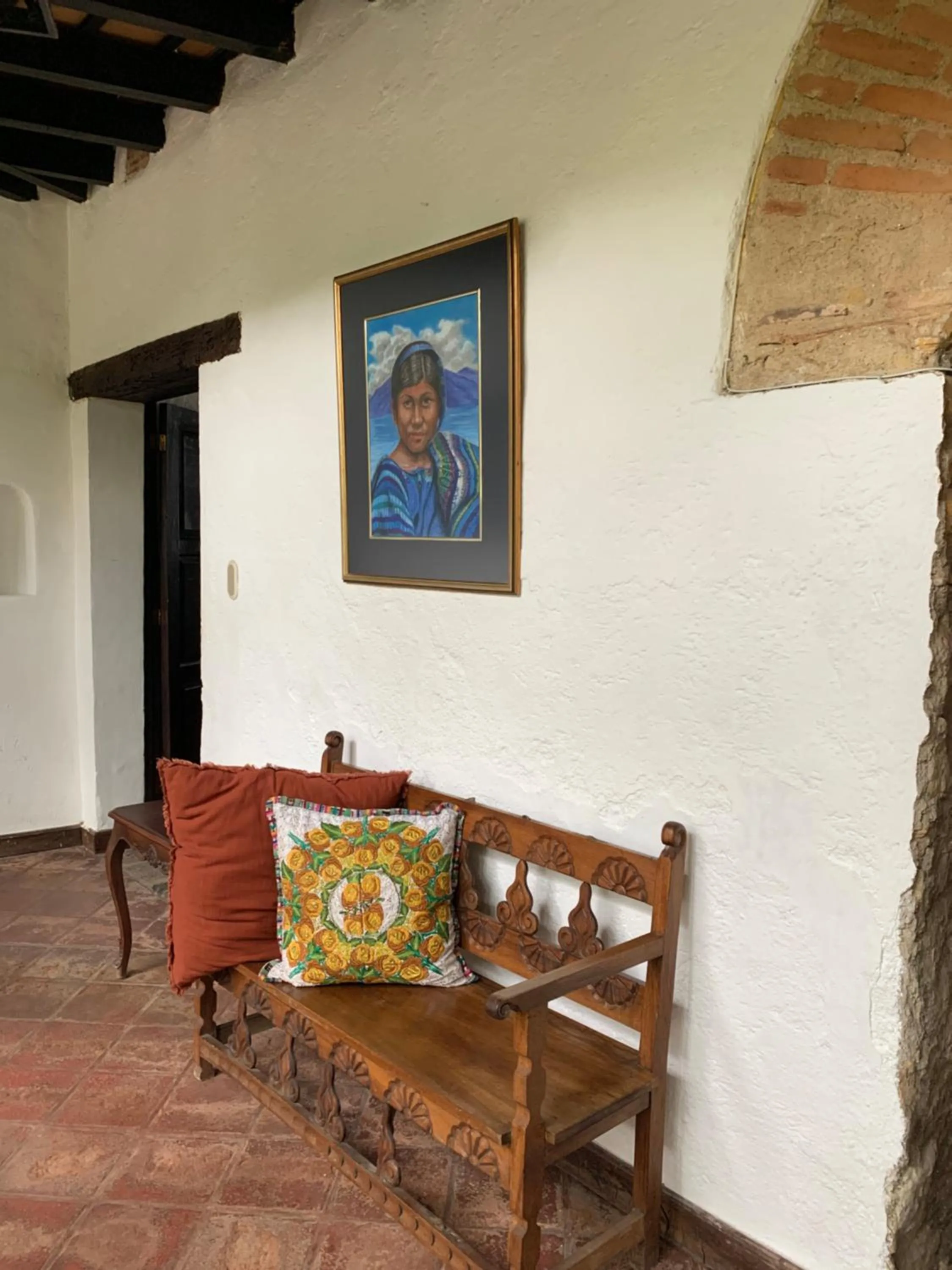 Seating area in Villa de Antaño