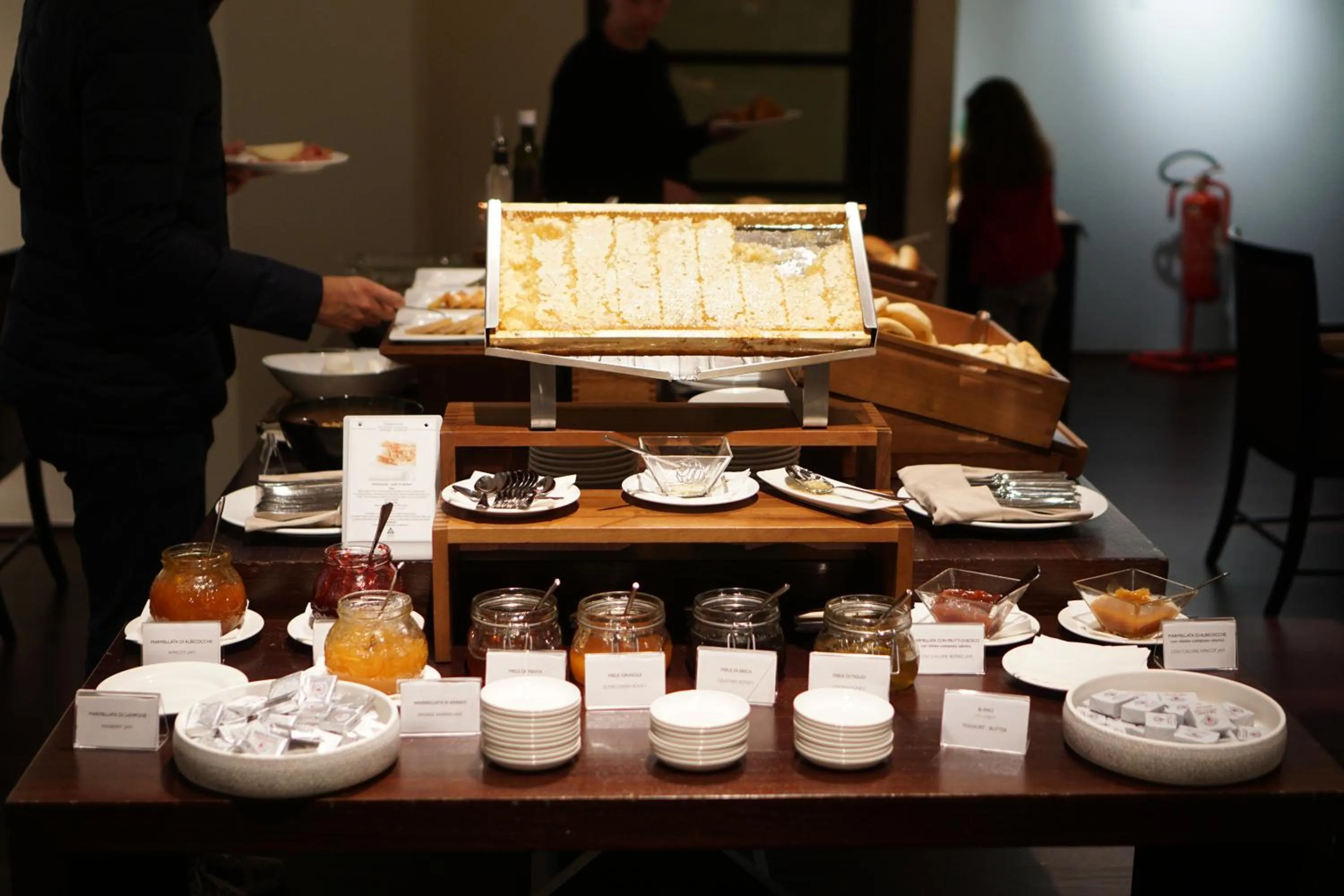 Buffet breakfast in Gallery Hotel Art - Lungarno Collection