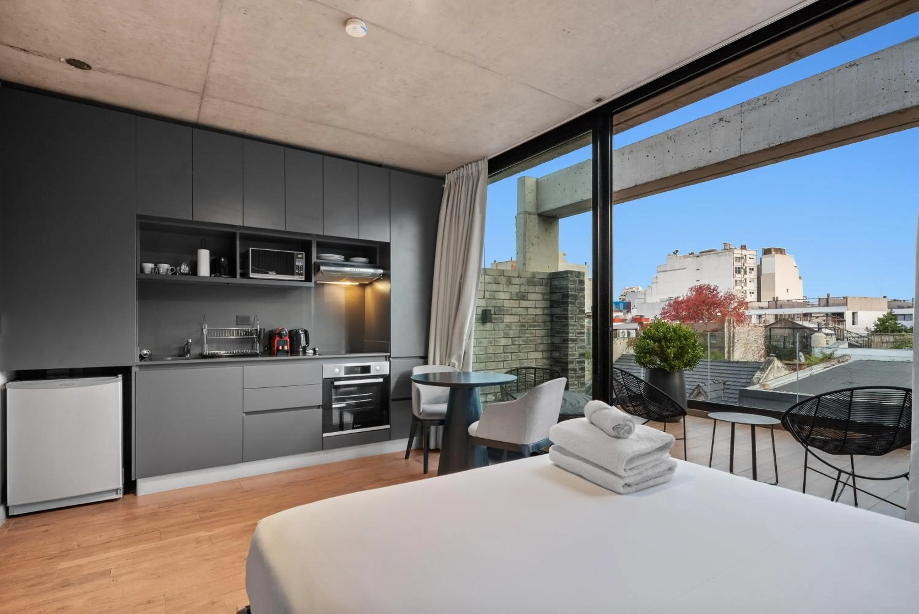 Bed in Live Soho Boutique Apartments Palermo Soho