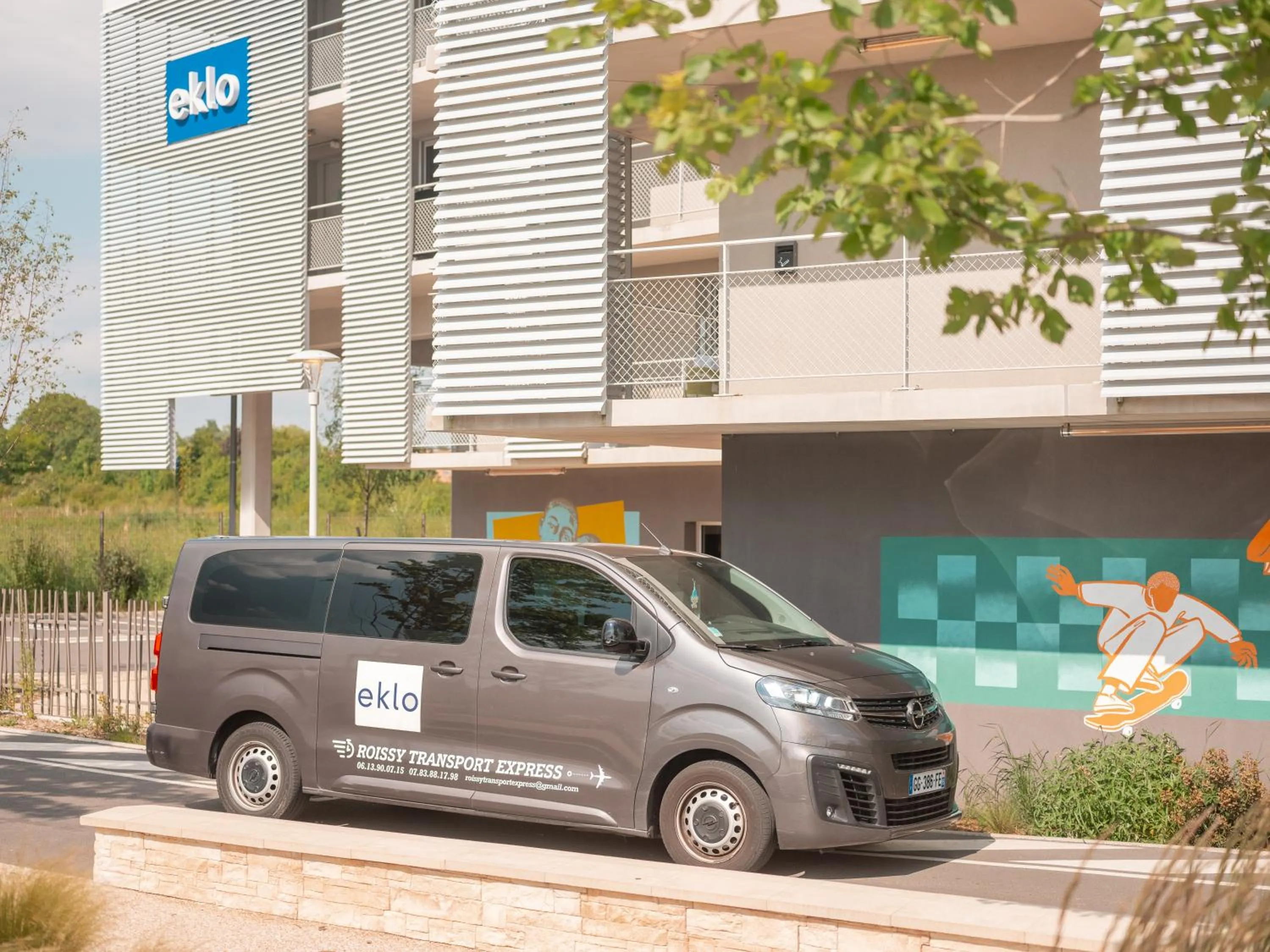 Property building in Eklo Hotels Paris Roissy CDG Airport