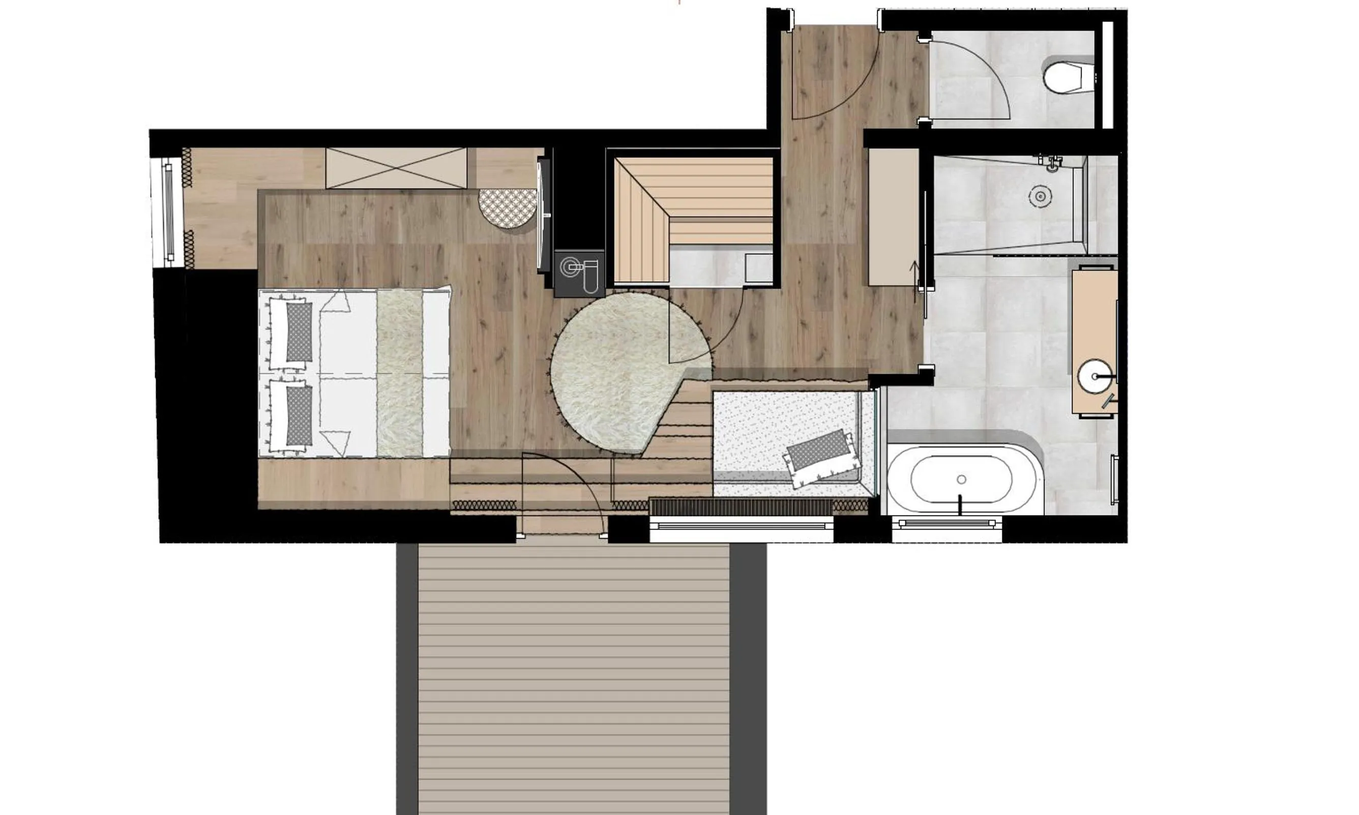 Floor plan in Margarethenstein Boutique Hotel