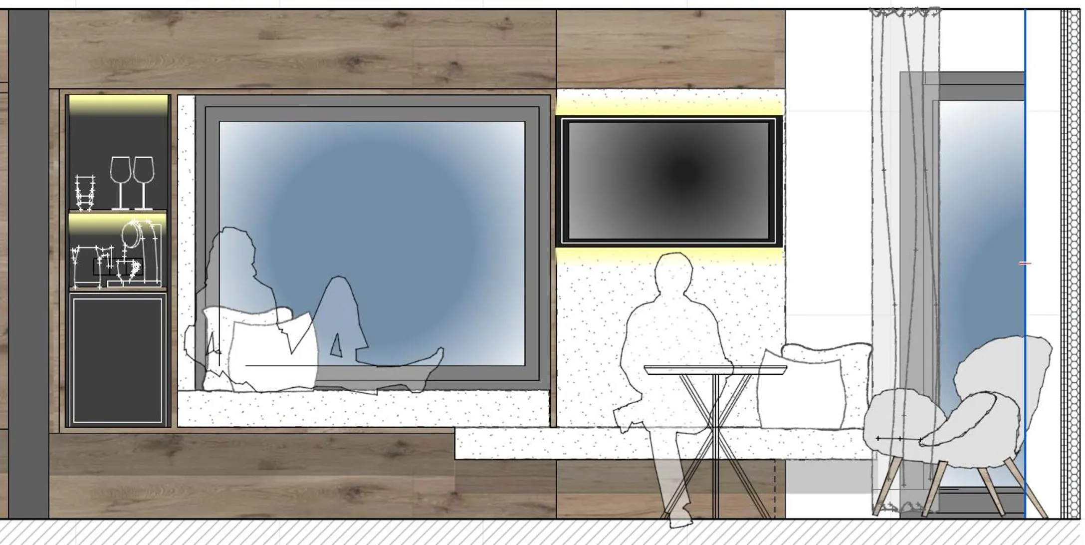 Photo of the whole room in Margarethenstein Boutique Hotel