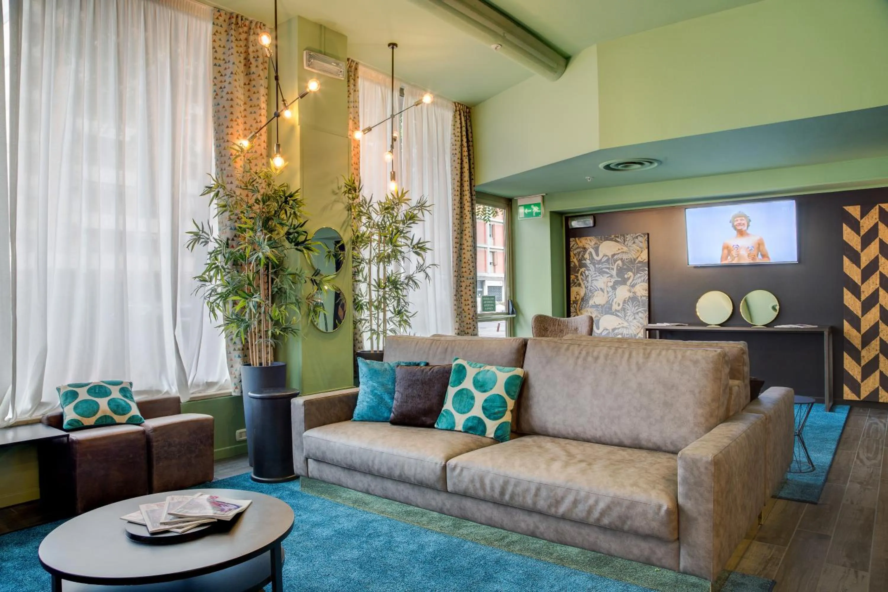 Lobby or reception in Best Western Plus CHC Florence