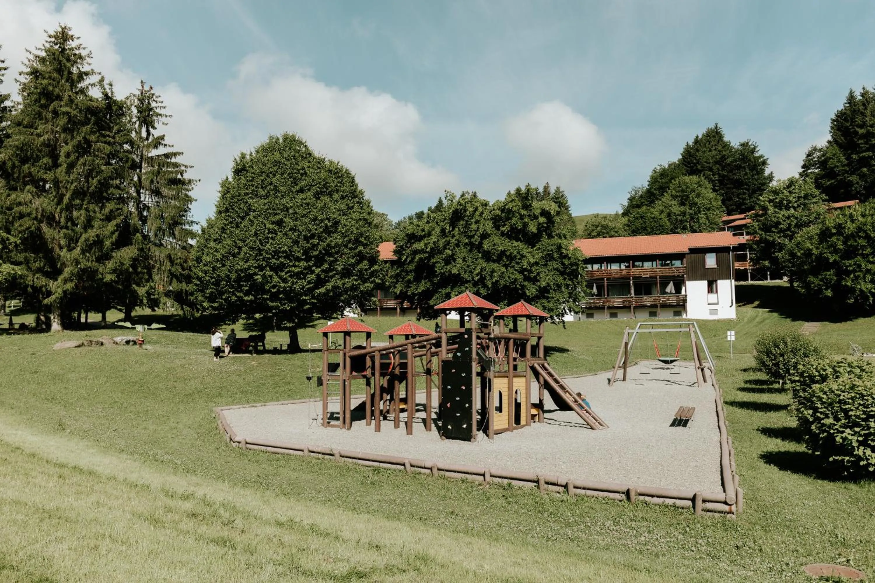 Children play ground in Rosenalm Scheidegg