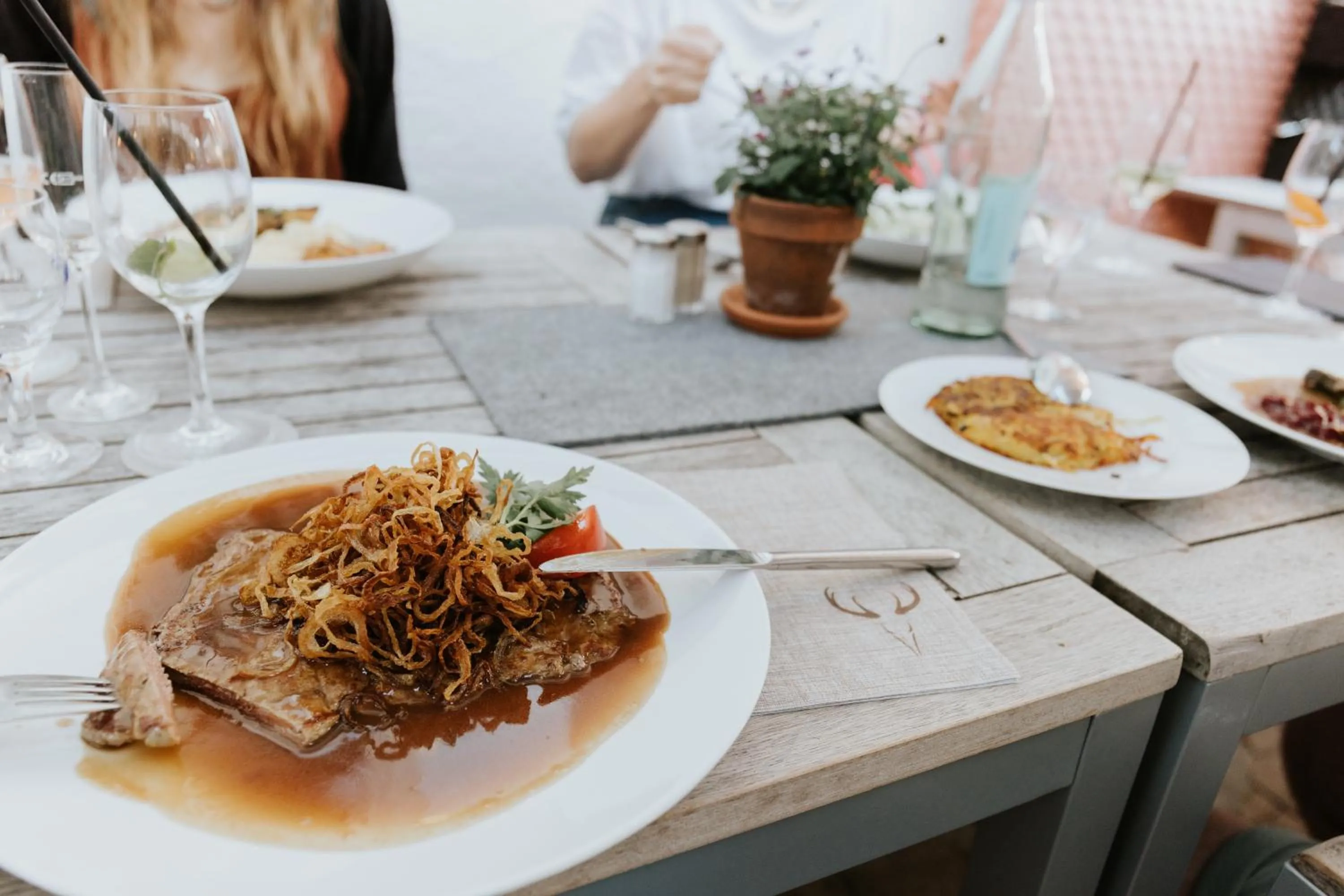 Food and drinks in Rosenalm Scheidegg