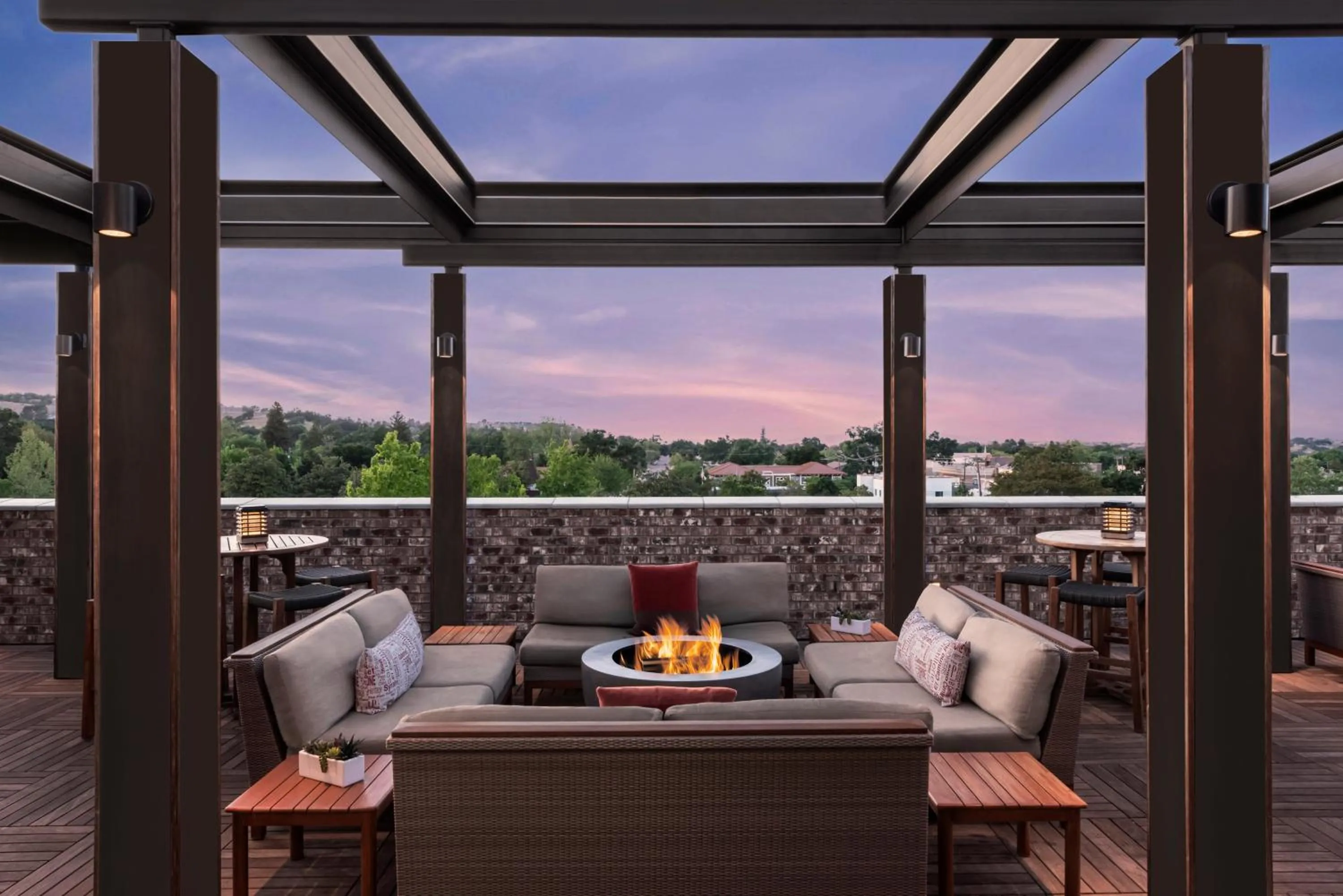 Natural landscape in The Piccolo at Paso Robles Inn