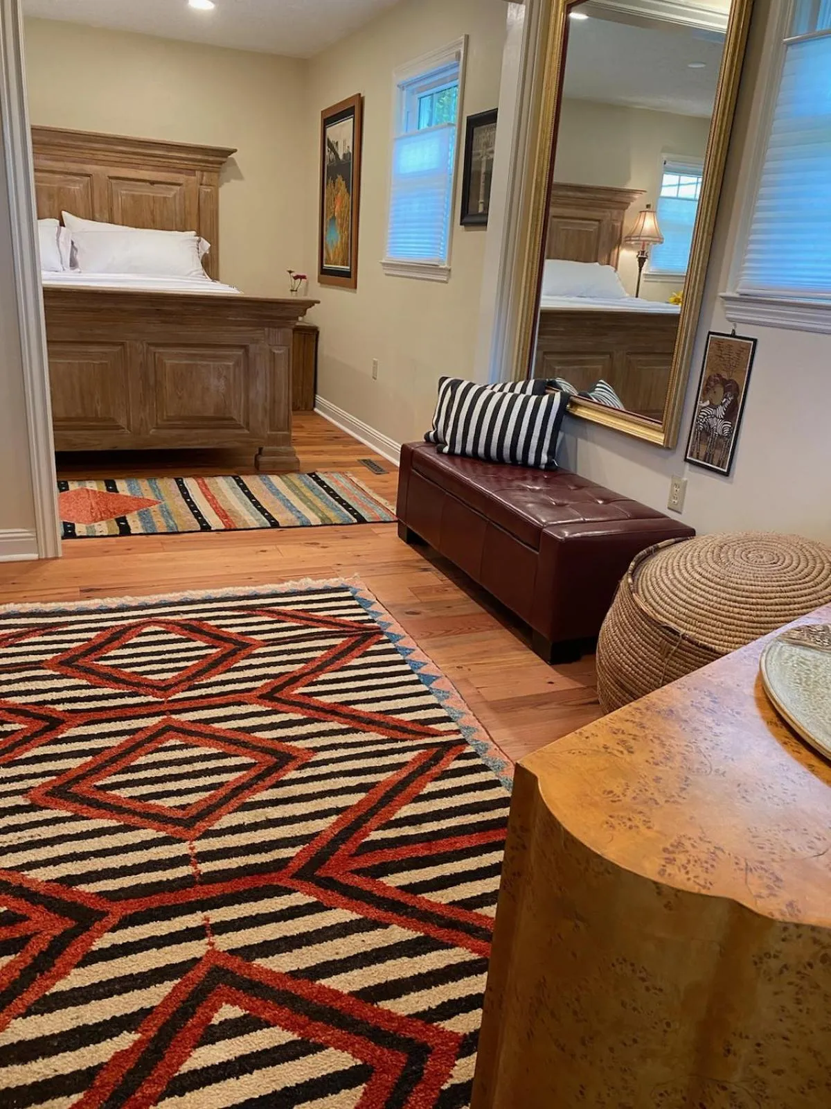 Bed in The Birdnest Inn