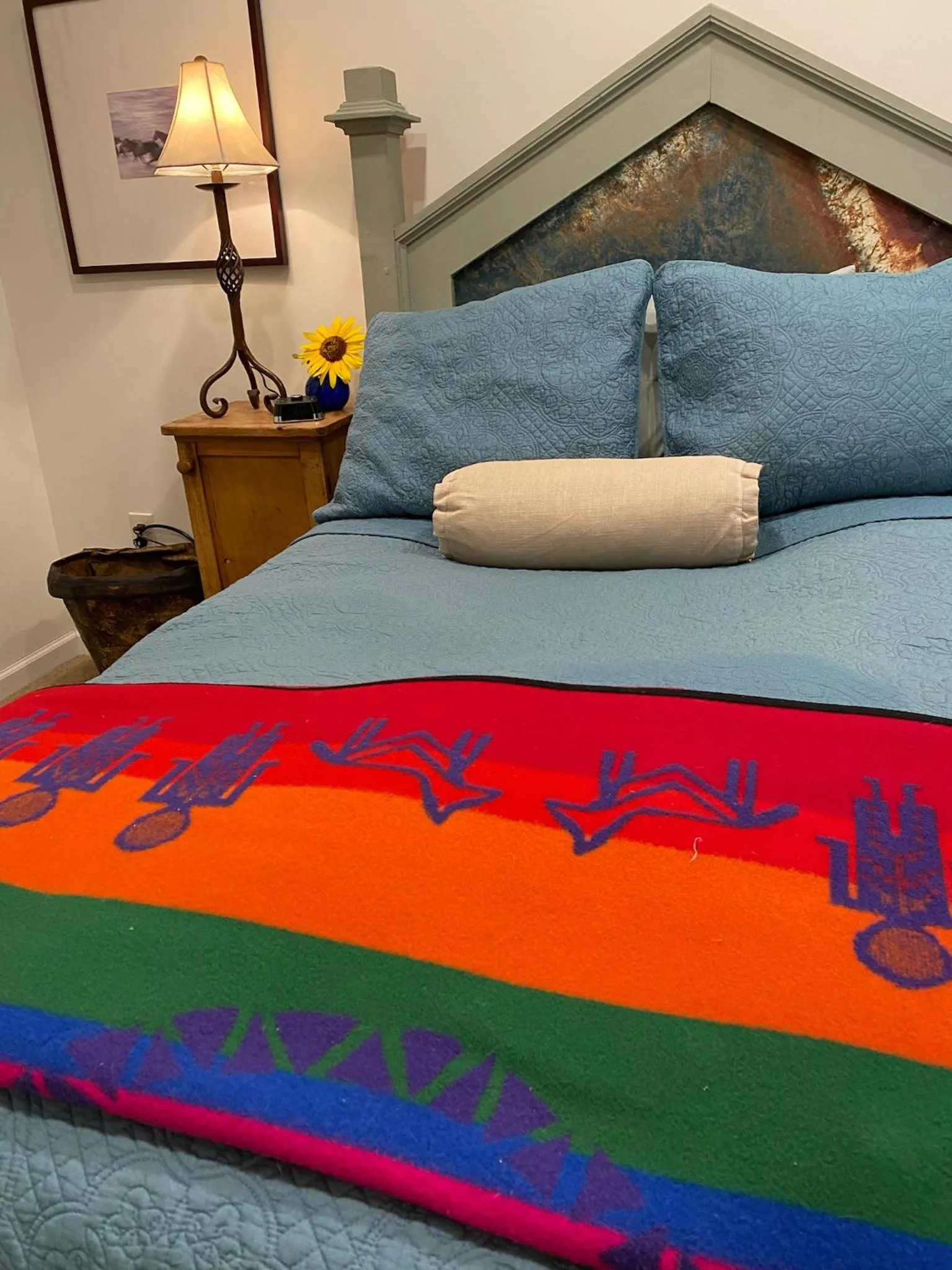 Bed in The Birdnest Inn