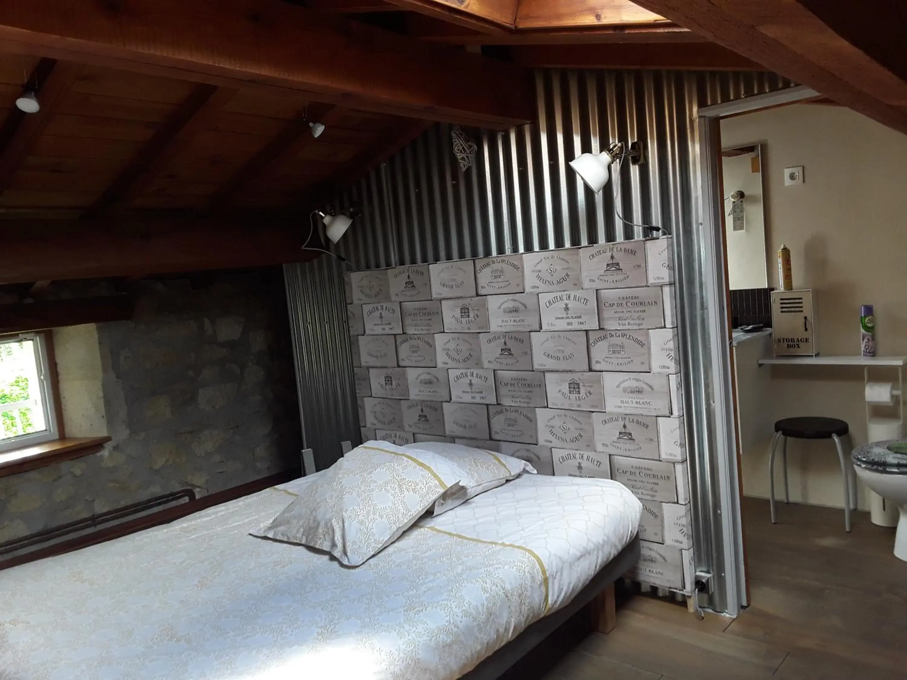 Double Room with Garden View - single occupancy in La Girondine Double Room with Garden View - single occupancy in La Girondine