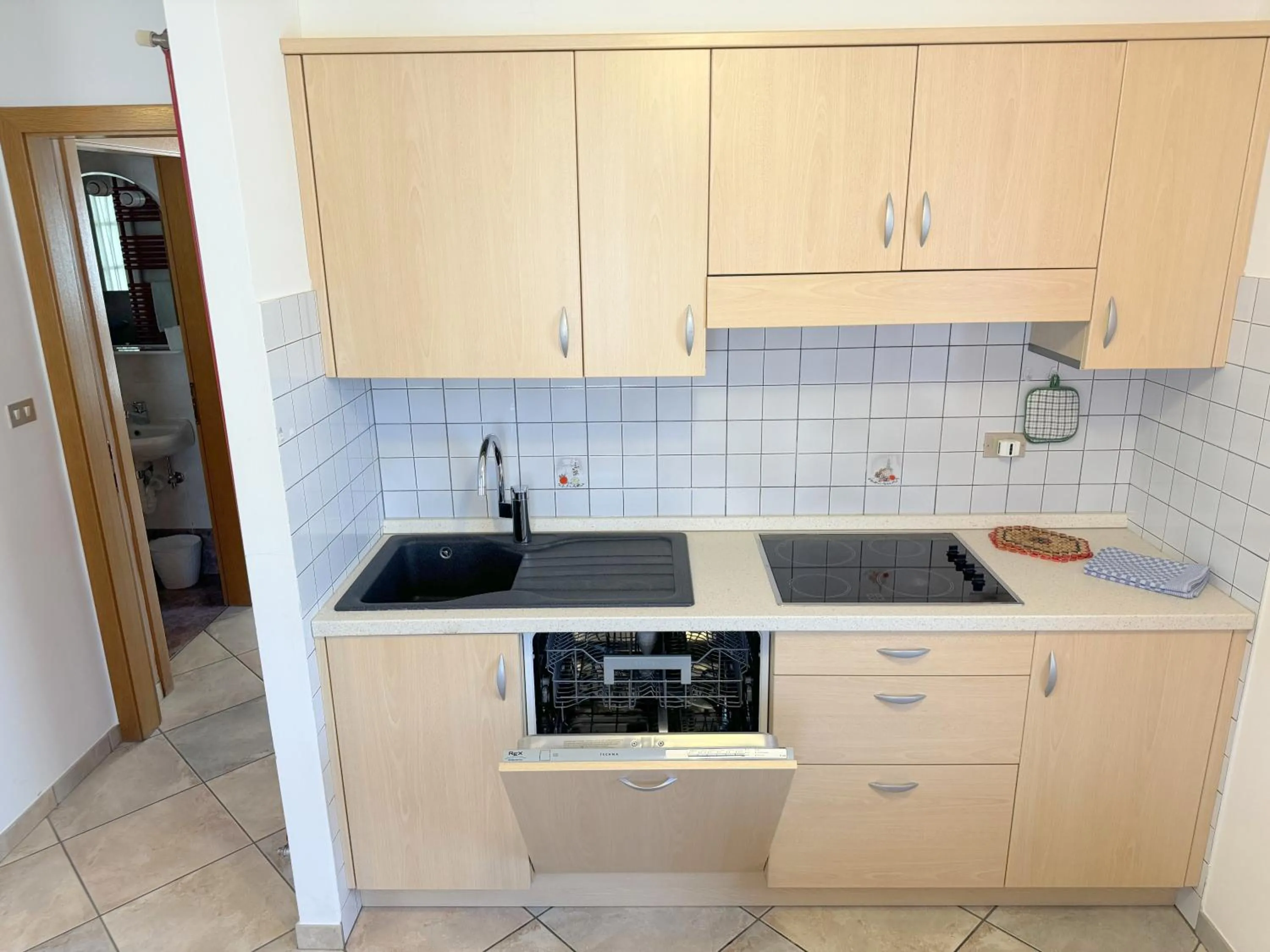 Kitchen or kitchenette in Casa Azzurra