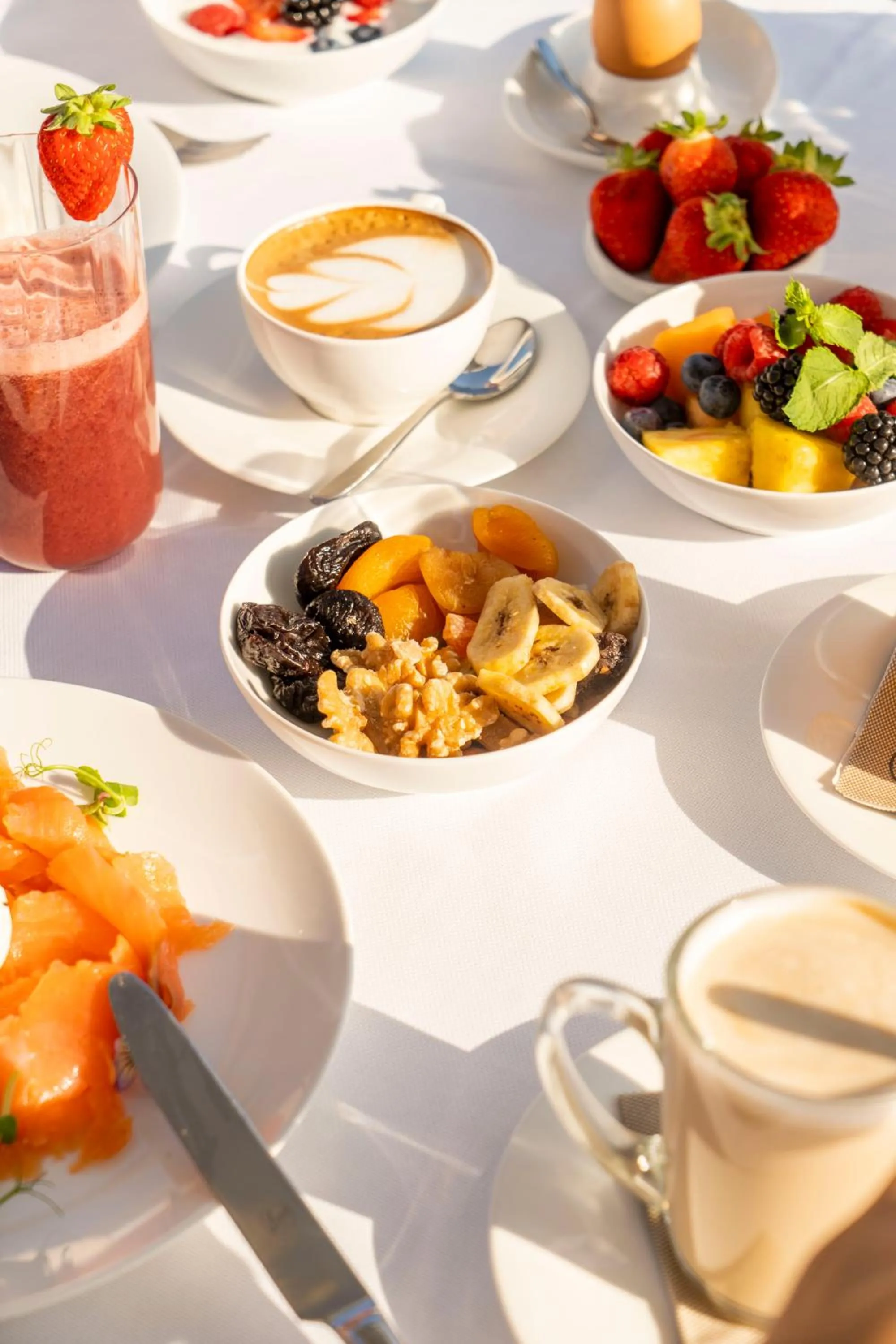 Breakfast in Splendido Bay Luxury Spa Resort