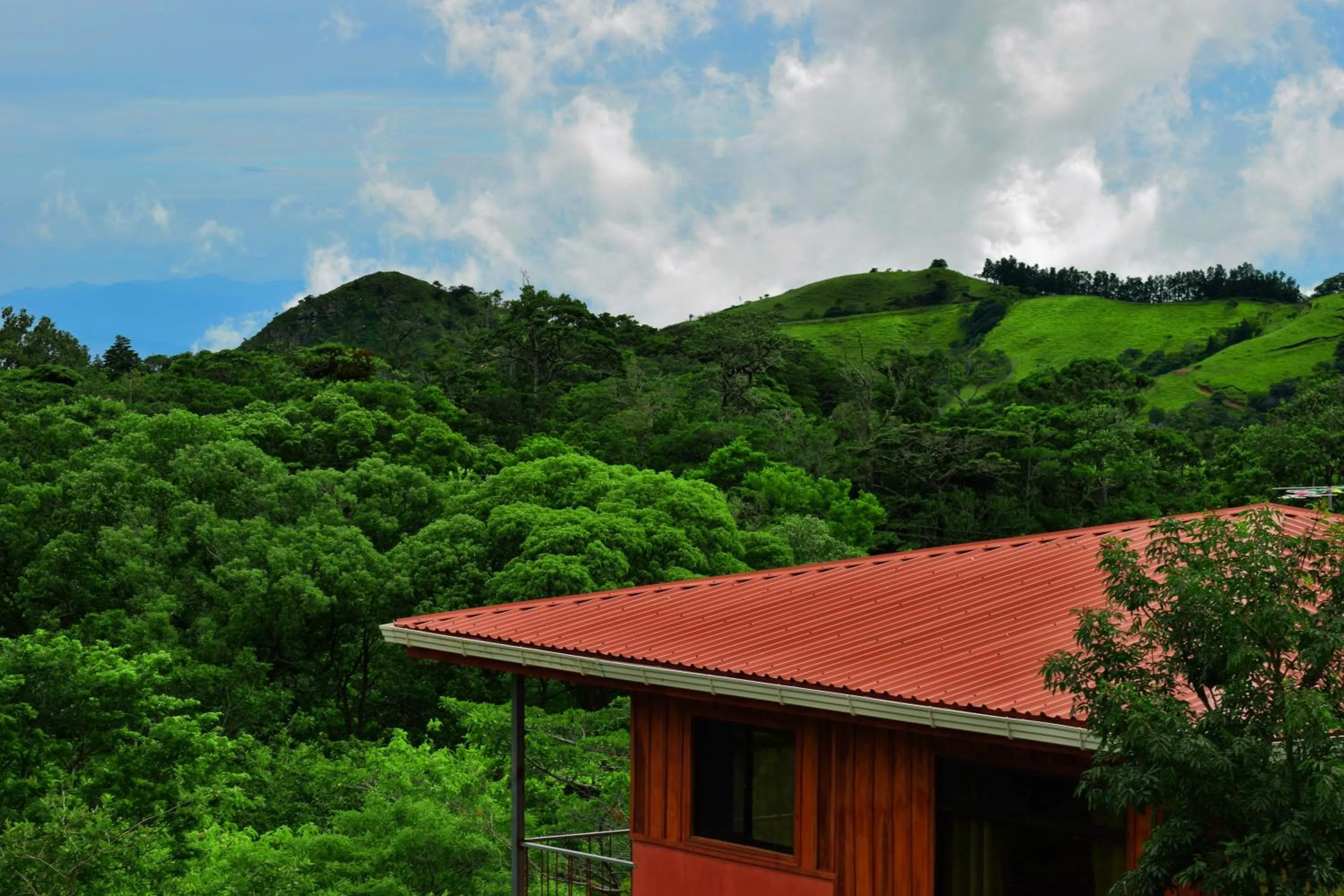 Mountain view in Cabañas La Pradera