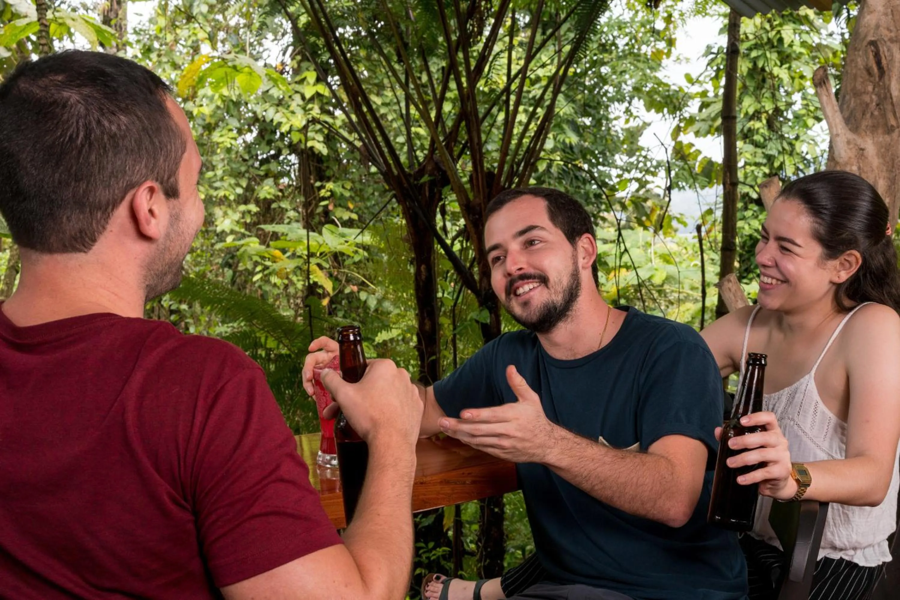 Lounge or bar in Catarata Eco Lodge