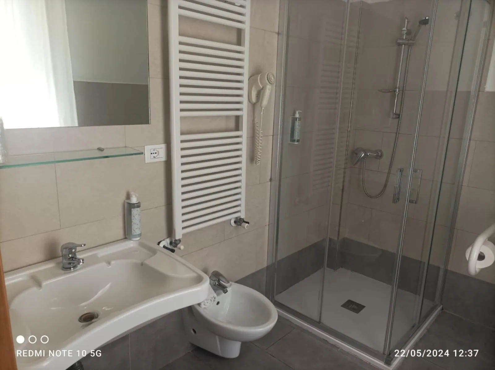 Shower in Hotel Okinawa