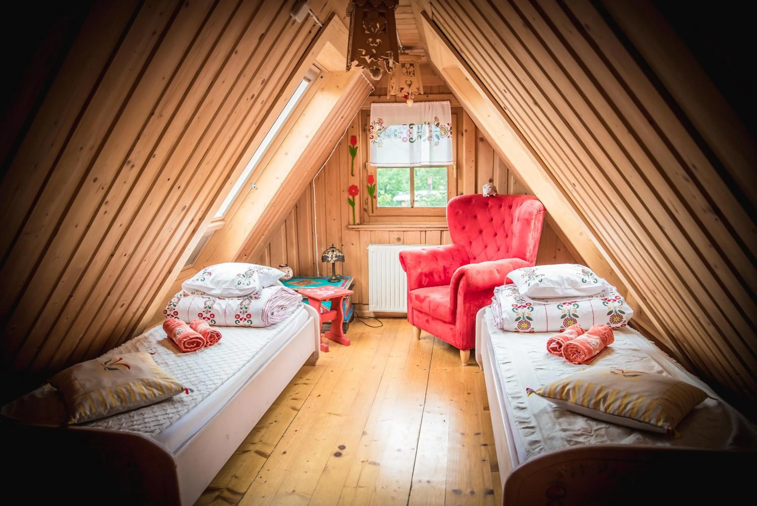 Bed in Rezydencja Sąsiadów Zakopanego