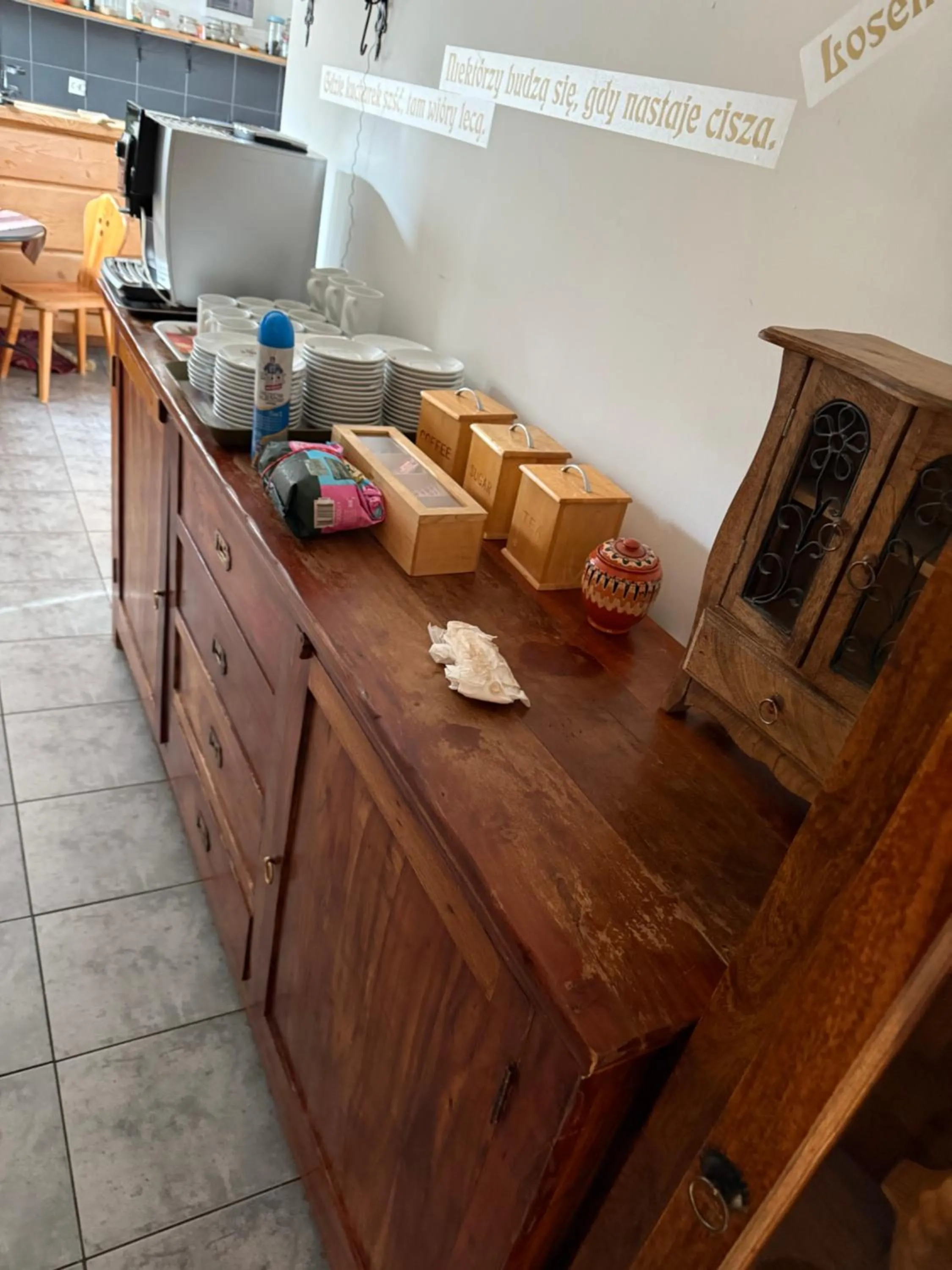 Kitchen or kitchenette in Rezydencja Sąsiadów Zakopanego