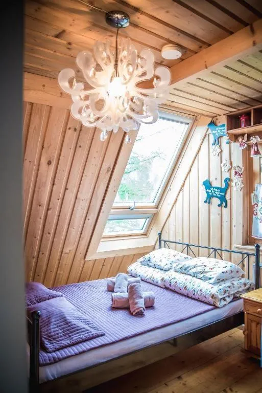 Bed in Rezydencja Sąsiadów Zakopanego