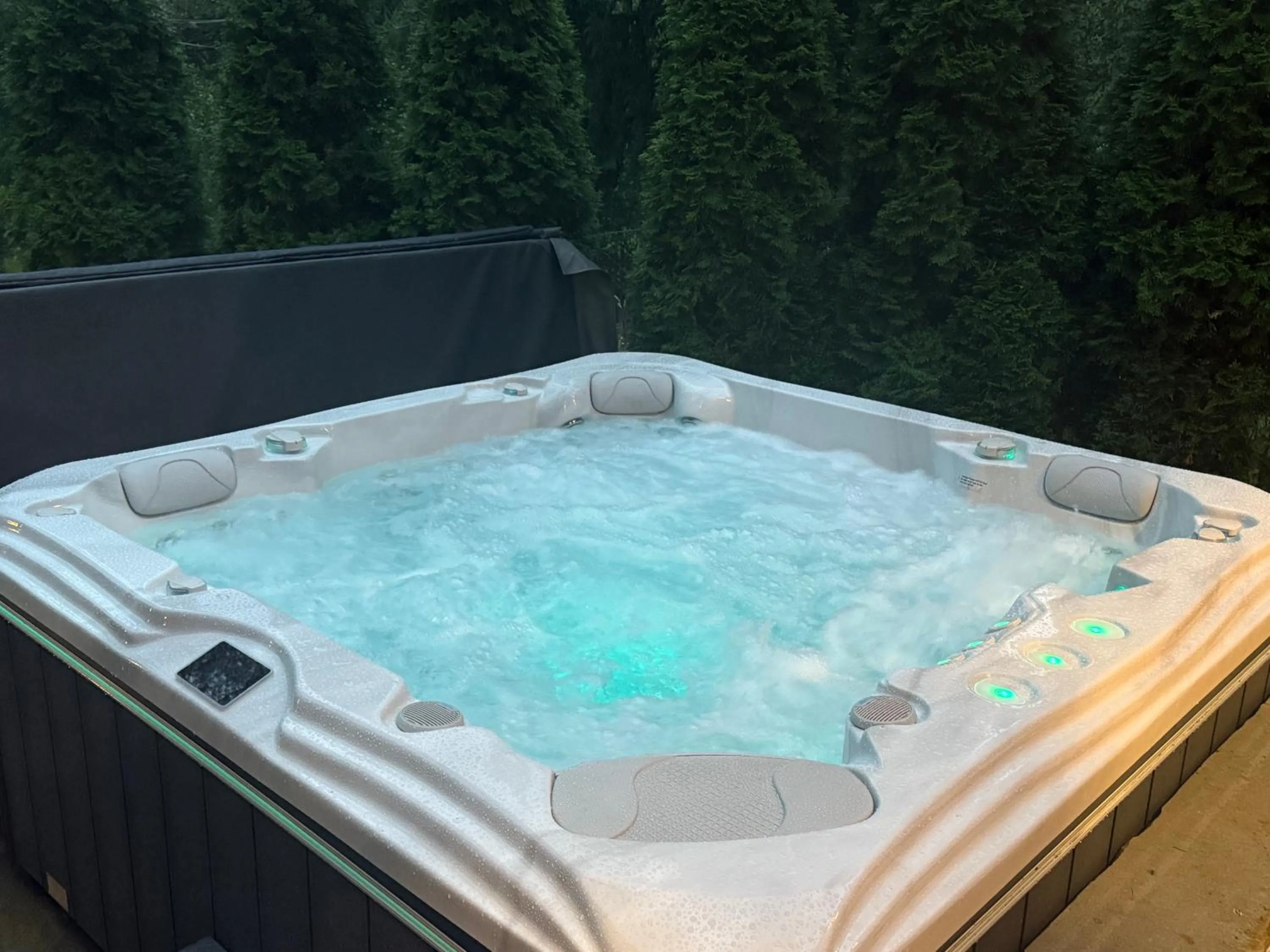 Hot Tub in Rezydencja Sąsiadów Zakopanego