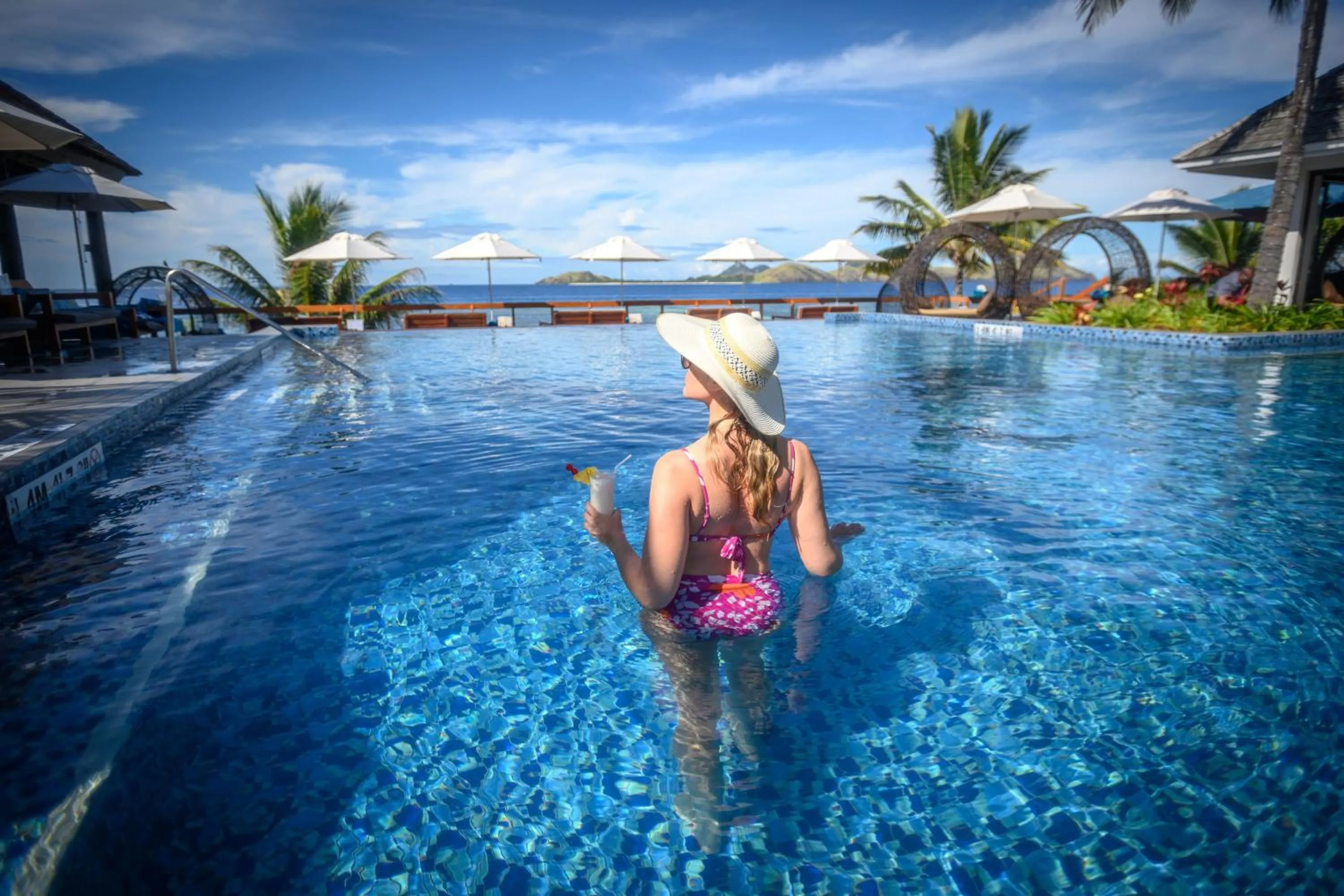 Swimming pool in Sheraton Resort & Spa, Tokoriki Island, Fiji