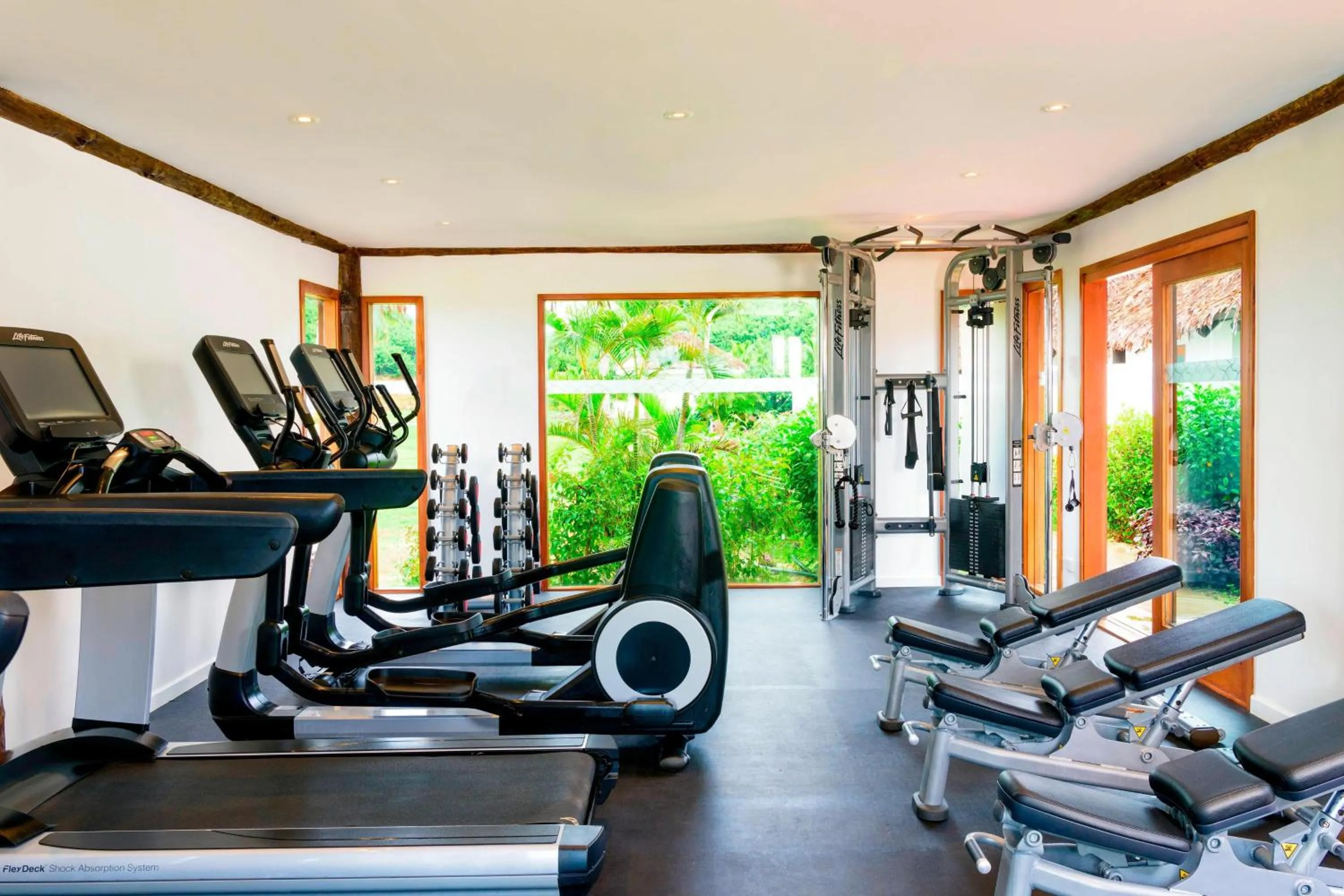 Fitness centre/facilities in Sheraton Resort & Spa, Tokoriki Island, Fiji