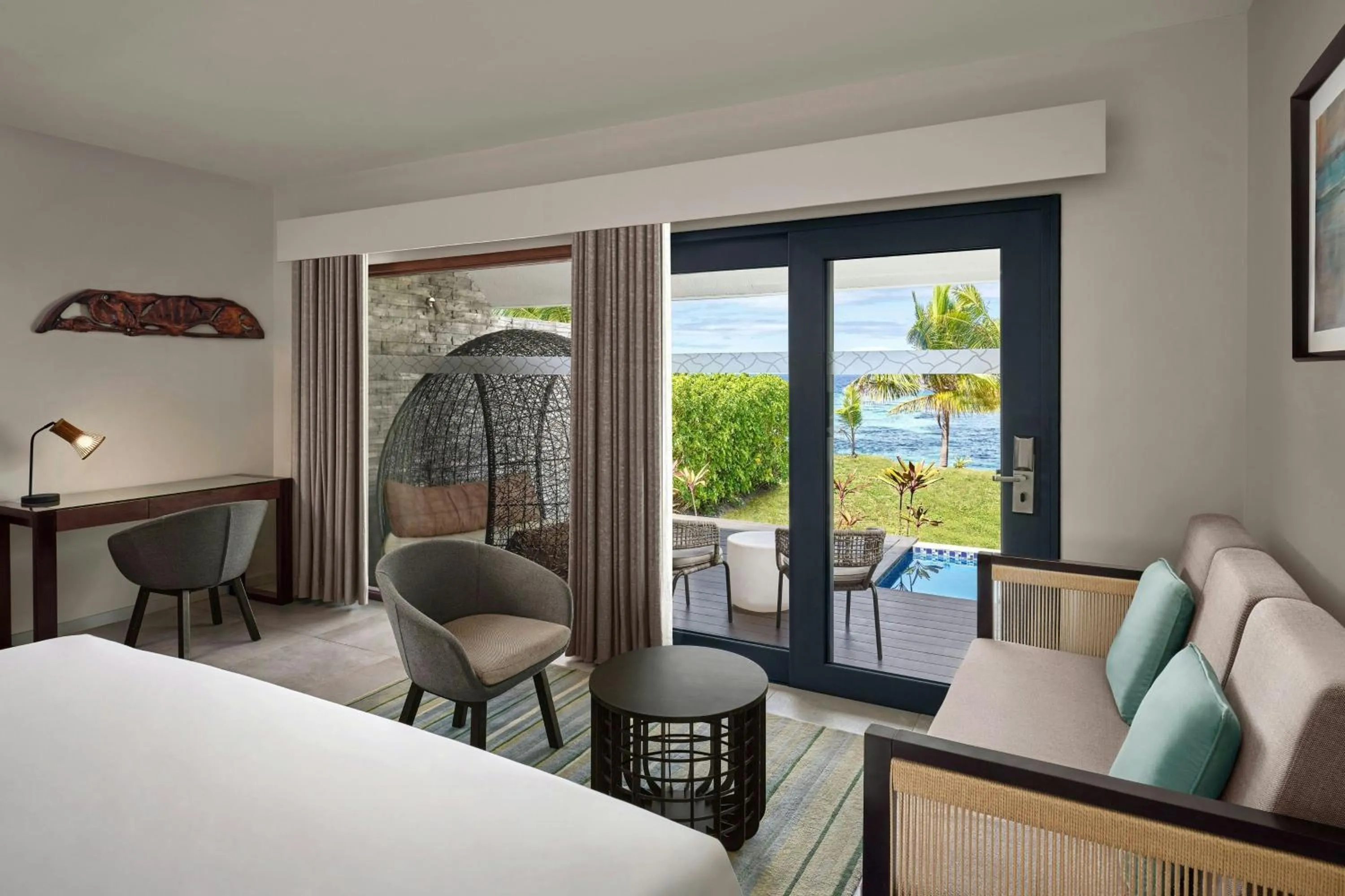 Photo of the whole room, Bed in Sheraton Resort & Spa, Tokoriki Island, Fiji