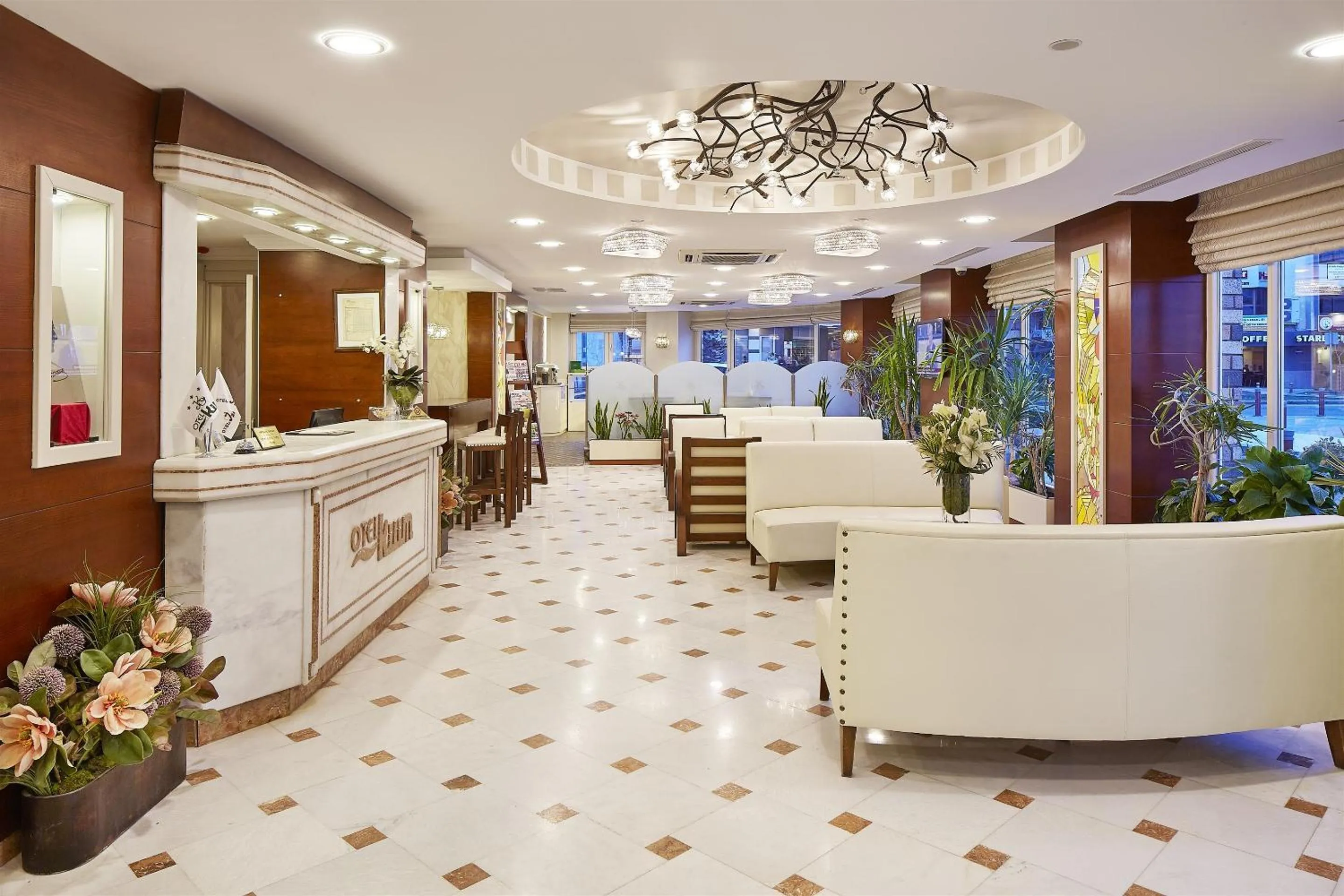 Lobby or reception in Kilim Hotel Izmir