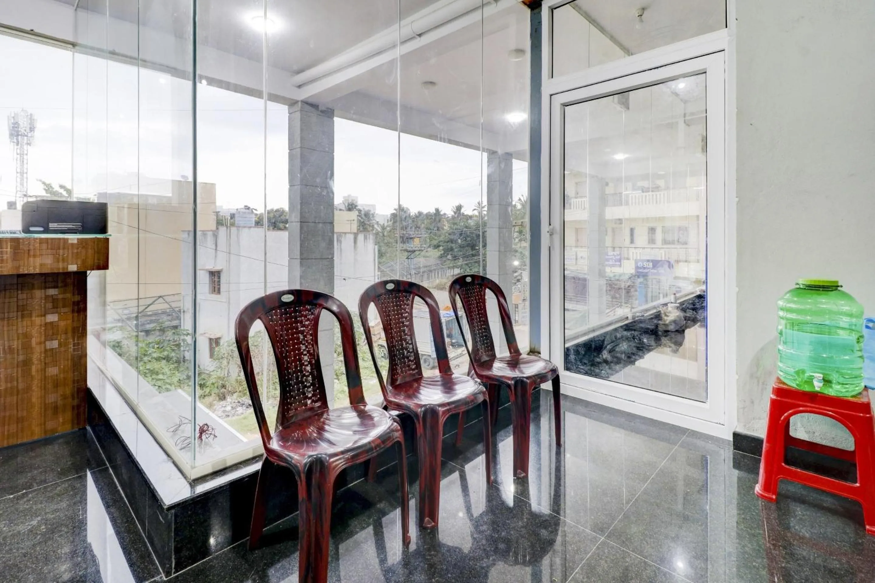 Lobby or reception in Hotel O BS Residency