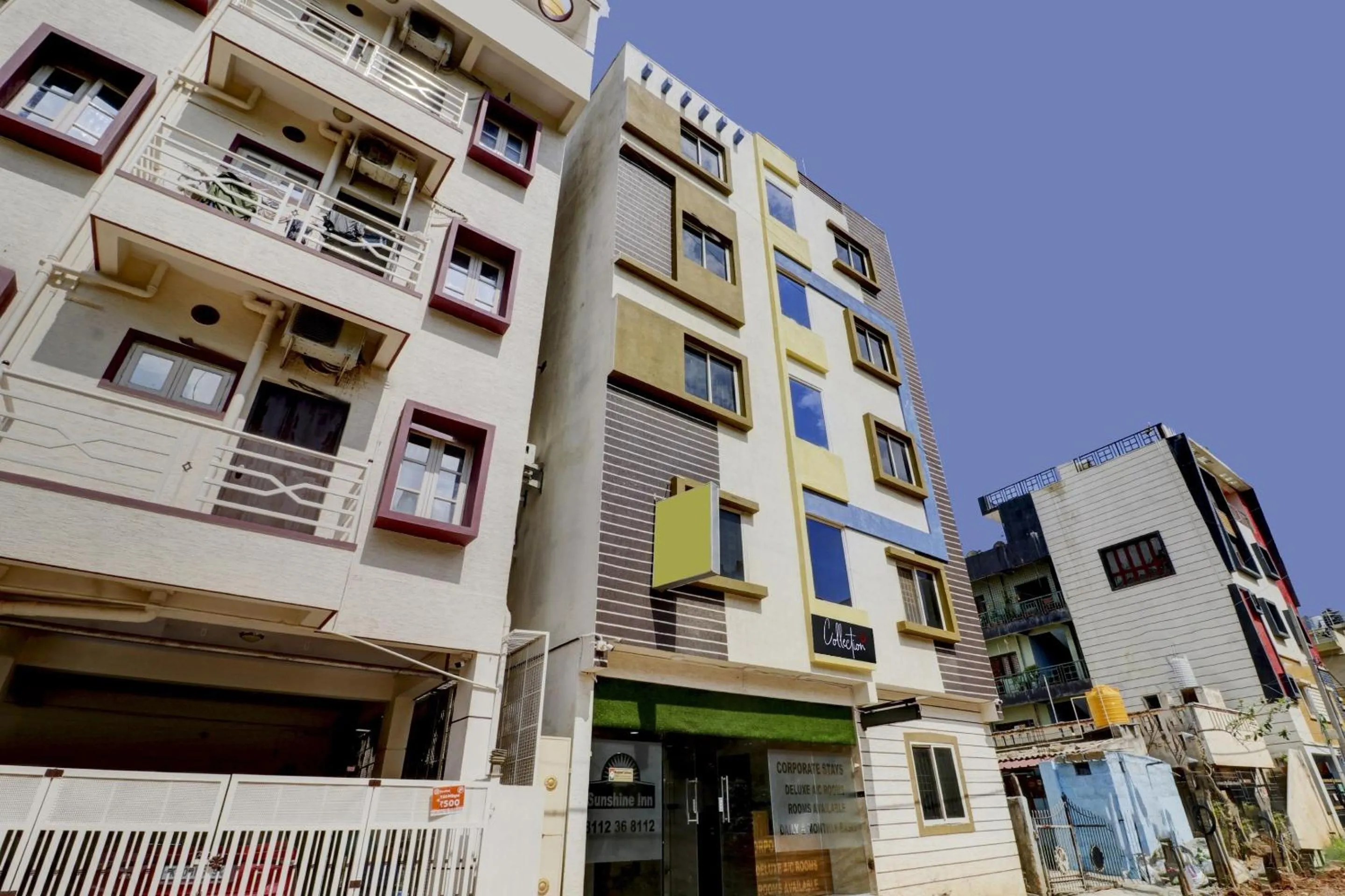 Facade/entrance in Hotel O Sunshine Inn