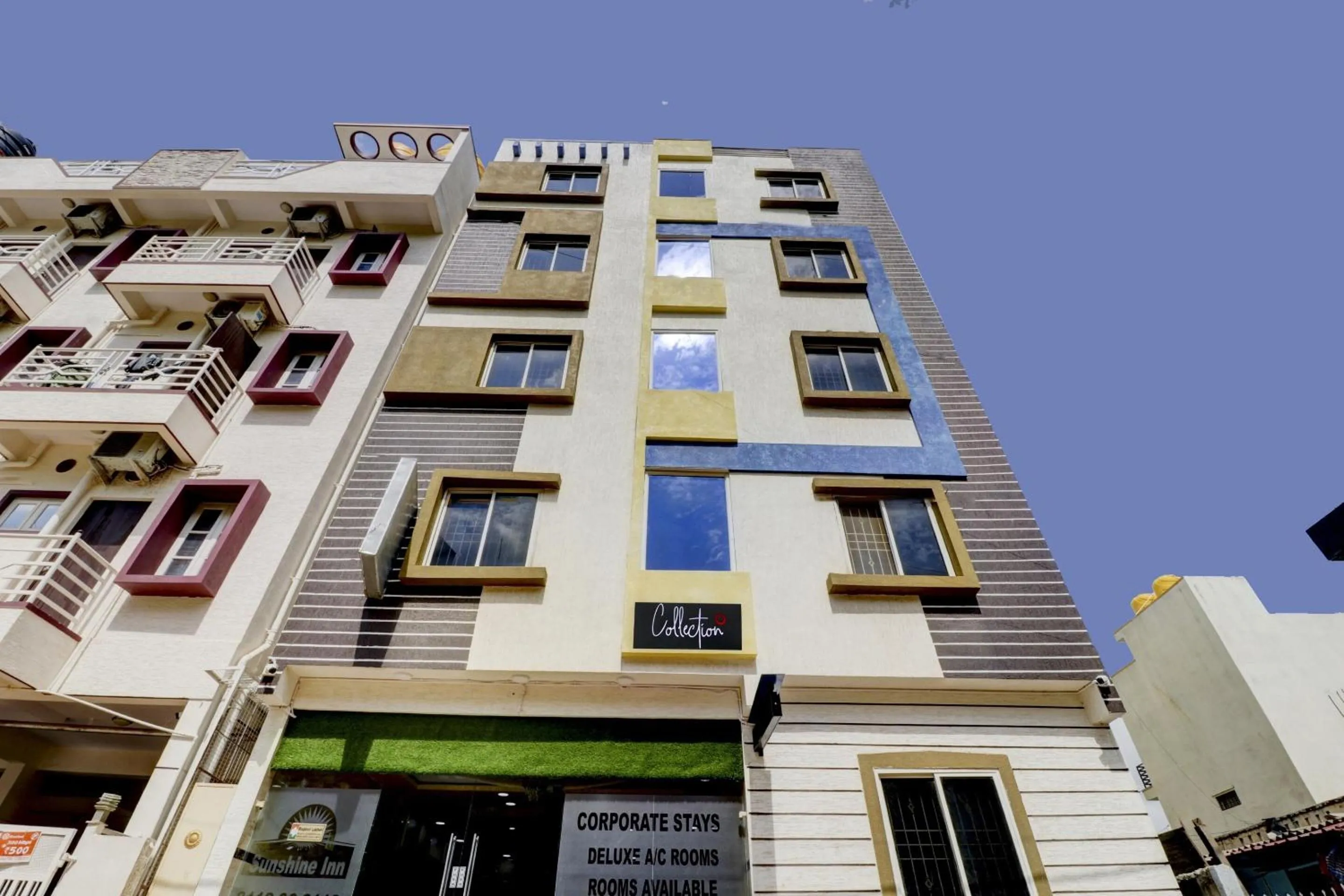 Facade/entrance in Hotel O Sunshine Inn