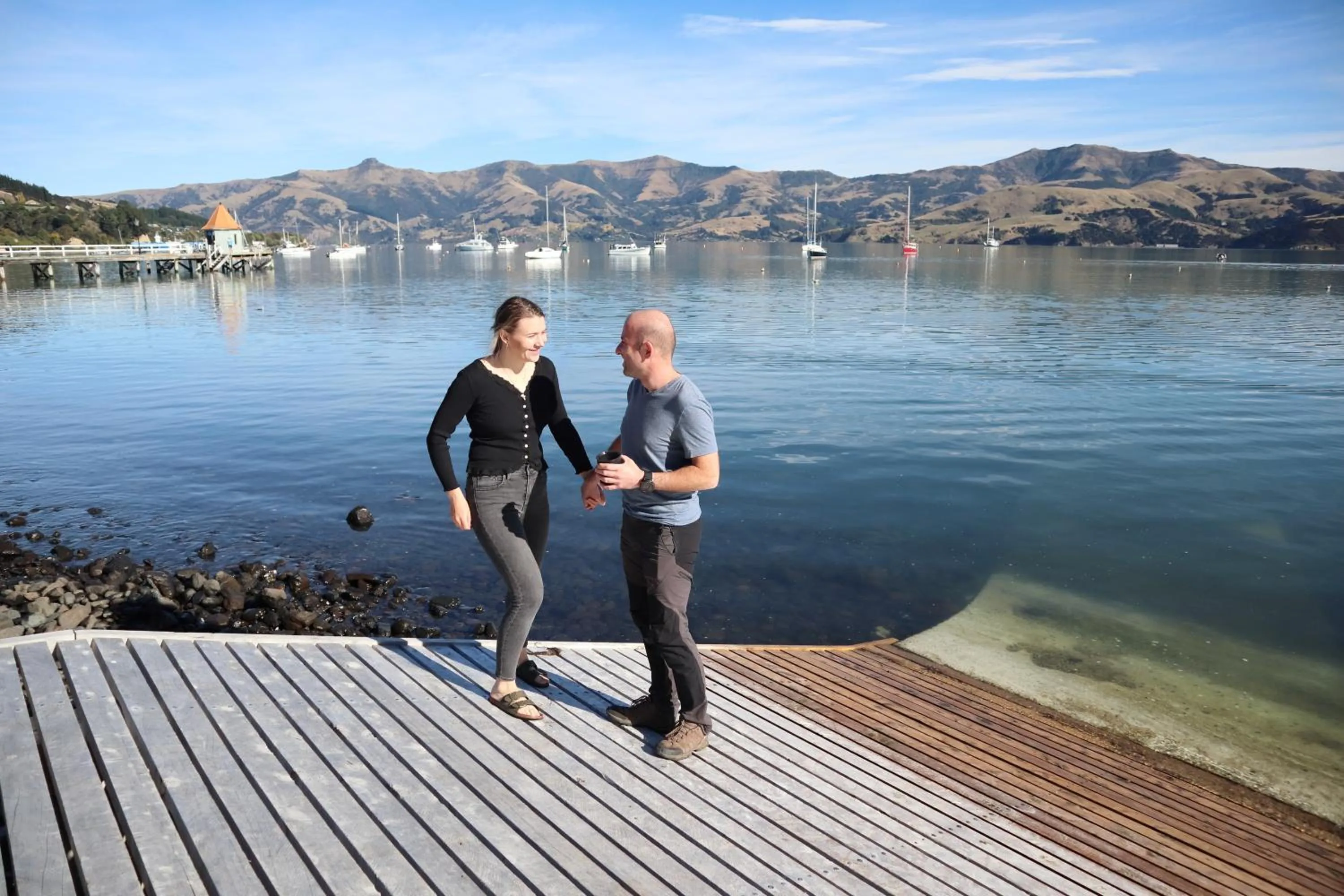 Property building in Akaroa Waterfront Motels