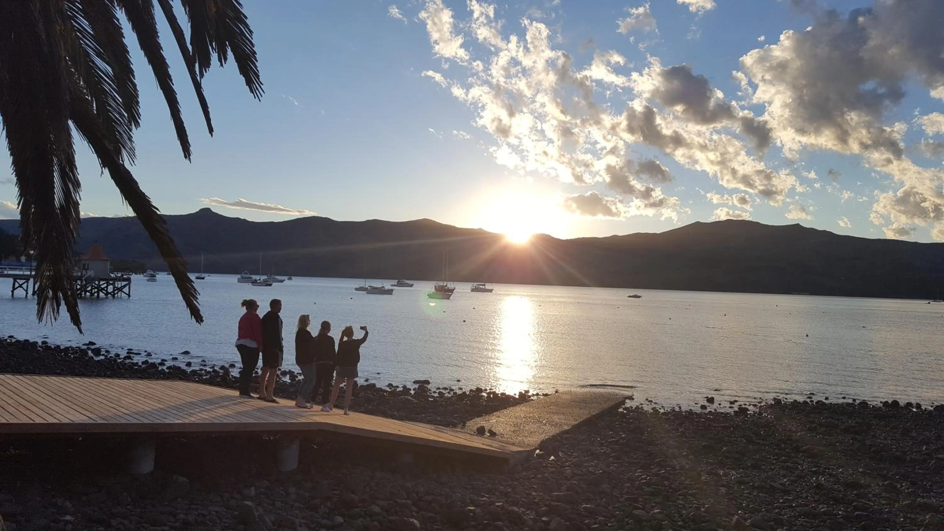 Sea view in Akaroa Waterfront Motels