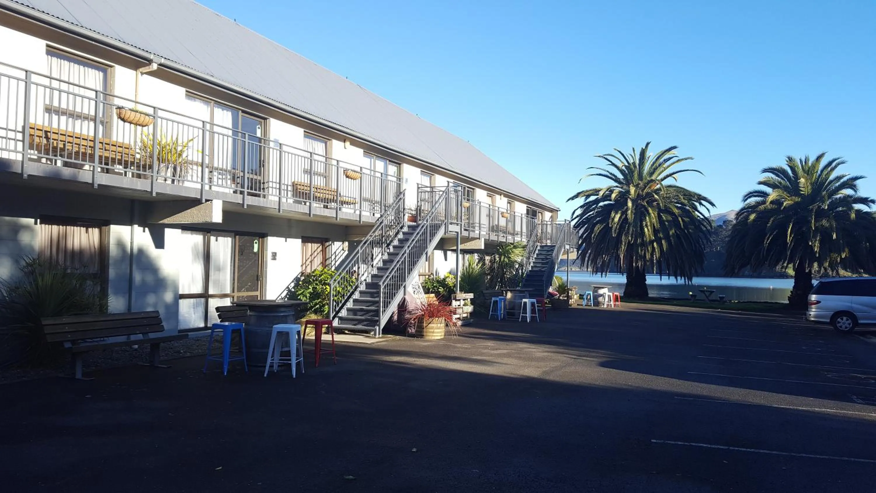 Property building in Akaroa Waterfront Motels