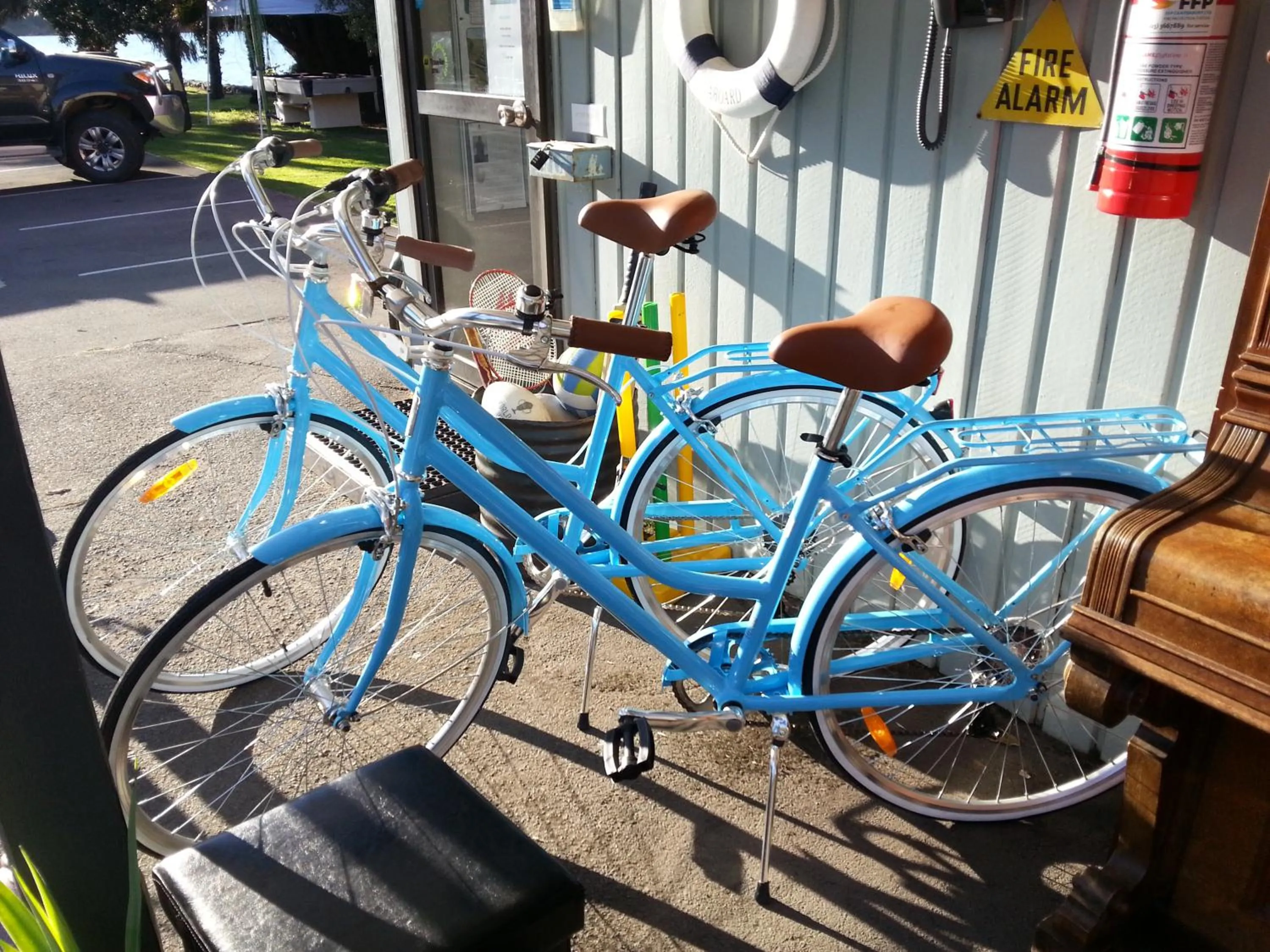 Cycling in Akaroa Waterfront Motels