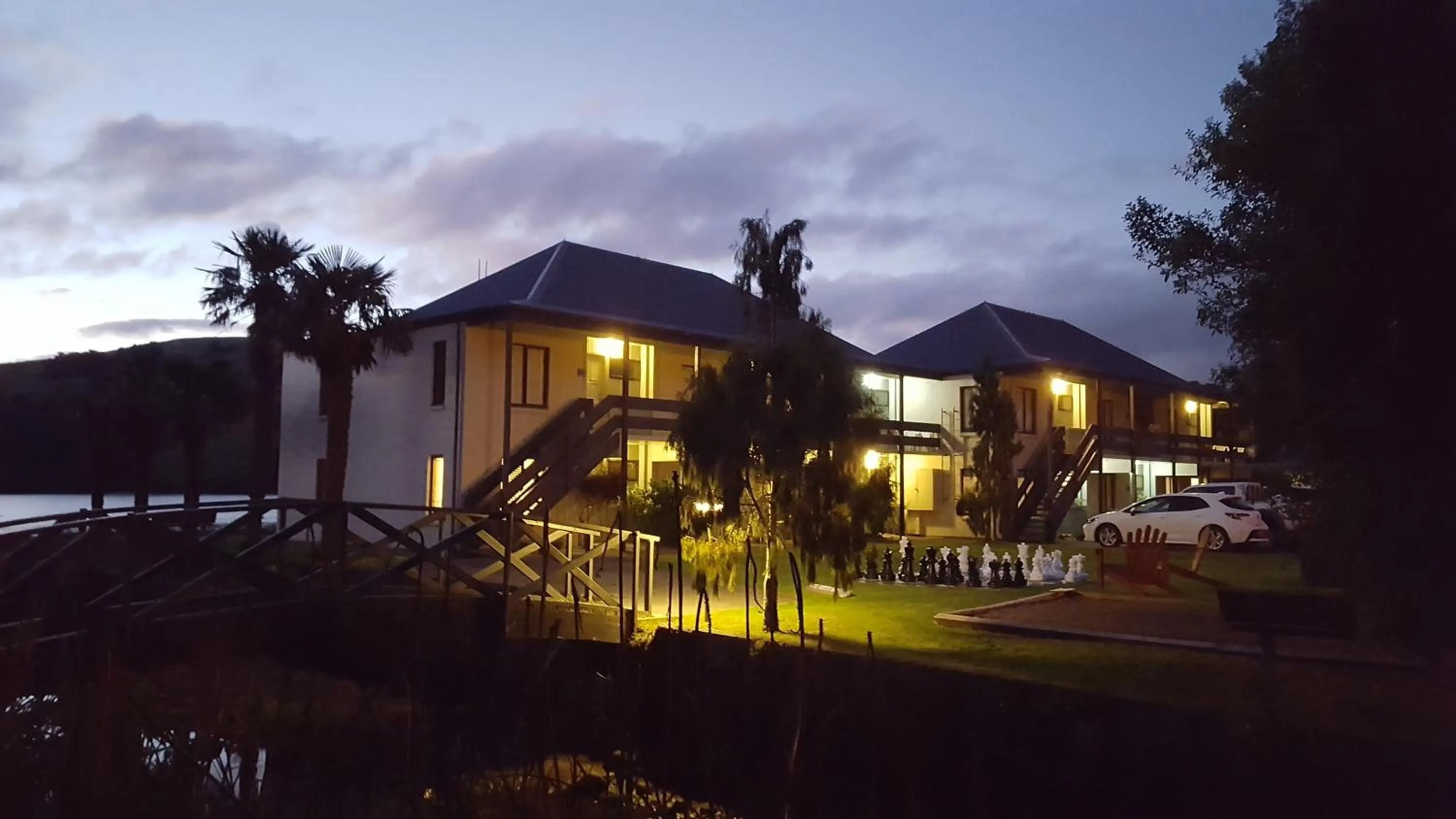 Property building in Akaroa Waterfront Motels