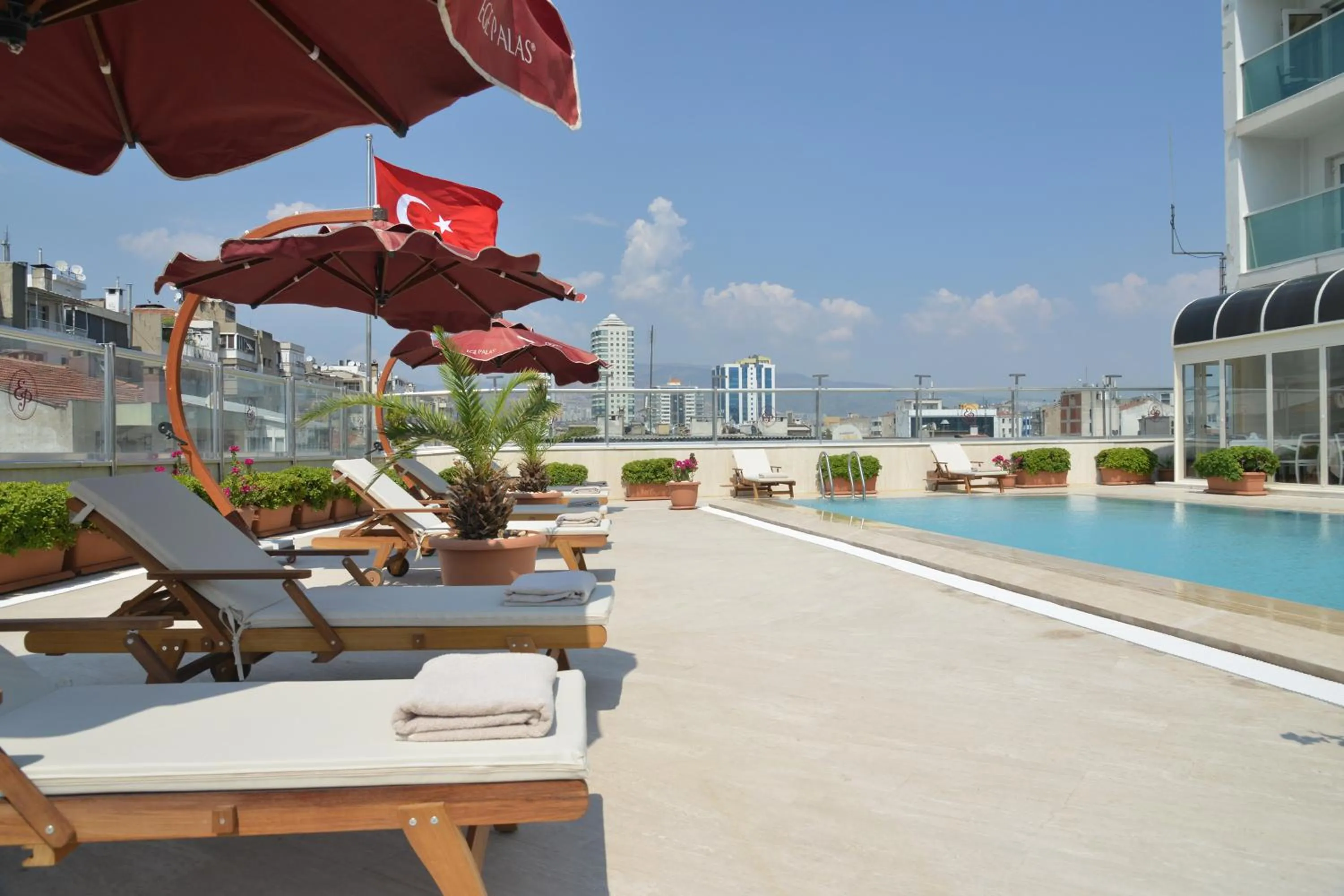 Swimming pool in Ege Palas