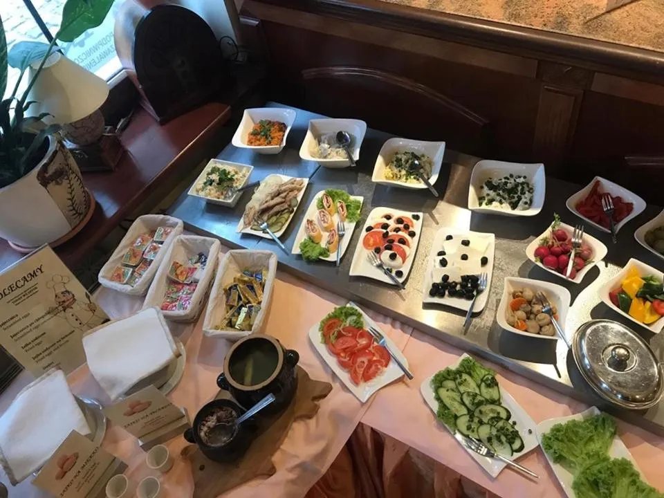 Breakfast in Hotel Restauracja Podzamcze