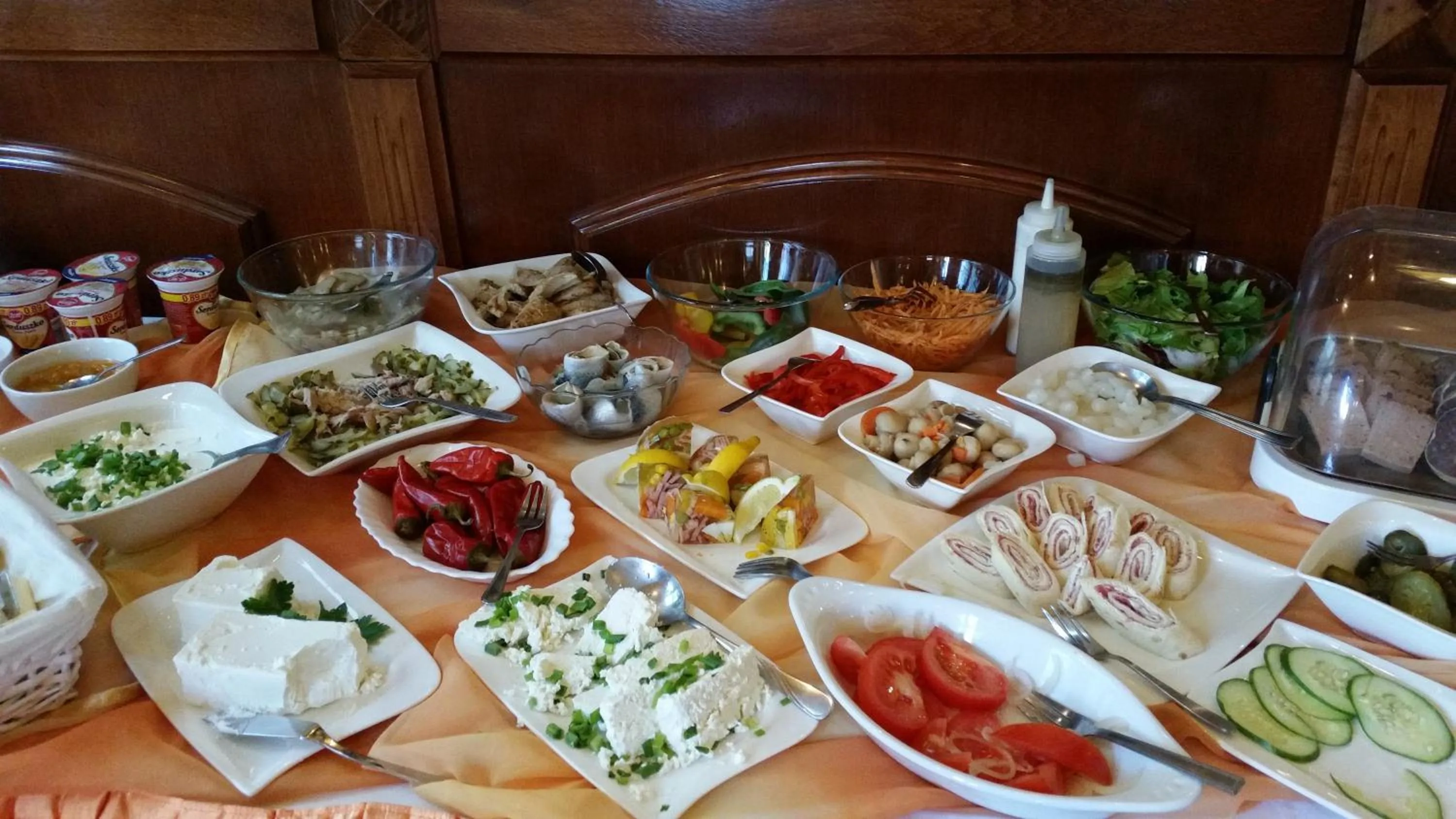 Food close-up in Hotel Restauracja Podzamcze