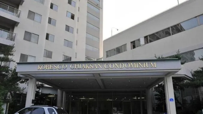 Property building in Koresco Chiak Mountain Condominium