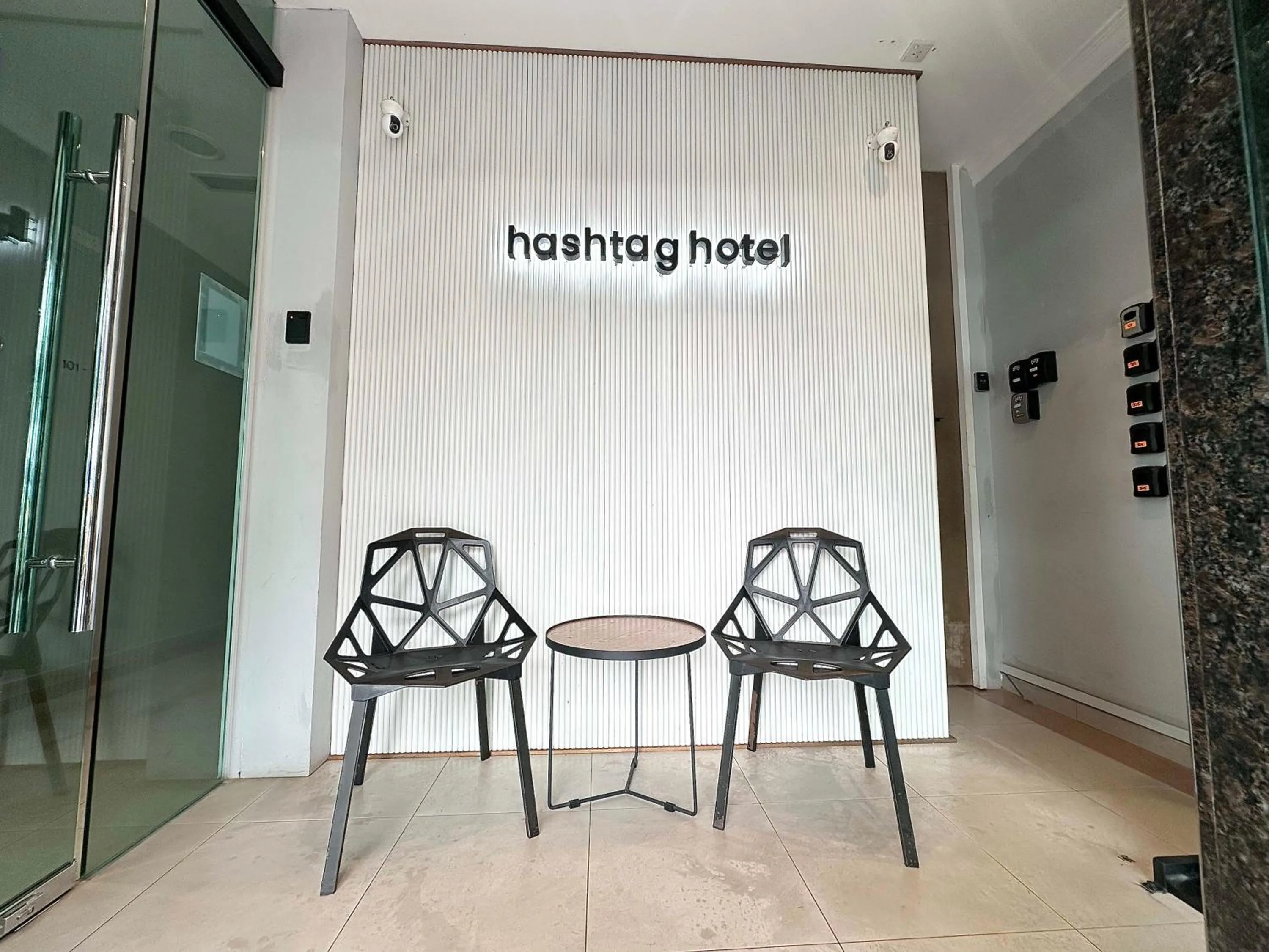 Facade/entrance in # Hashtag Hotel - Self Check in