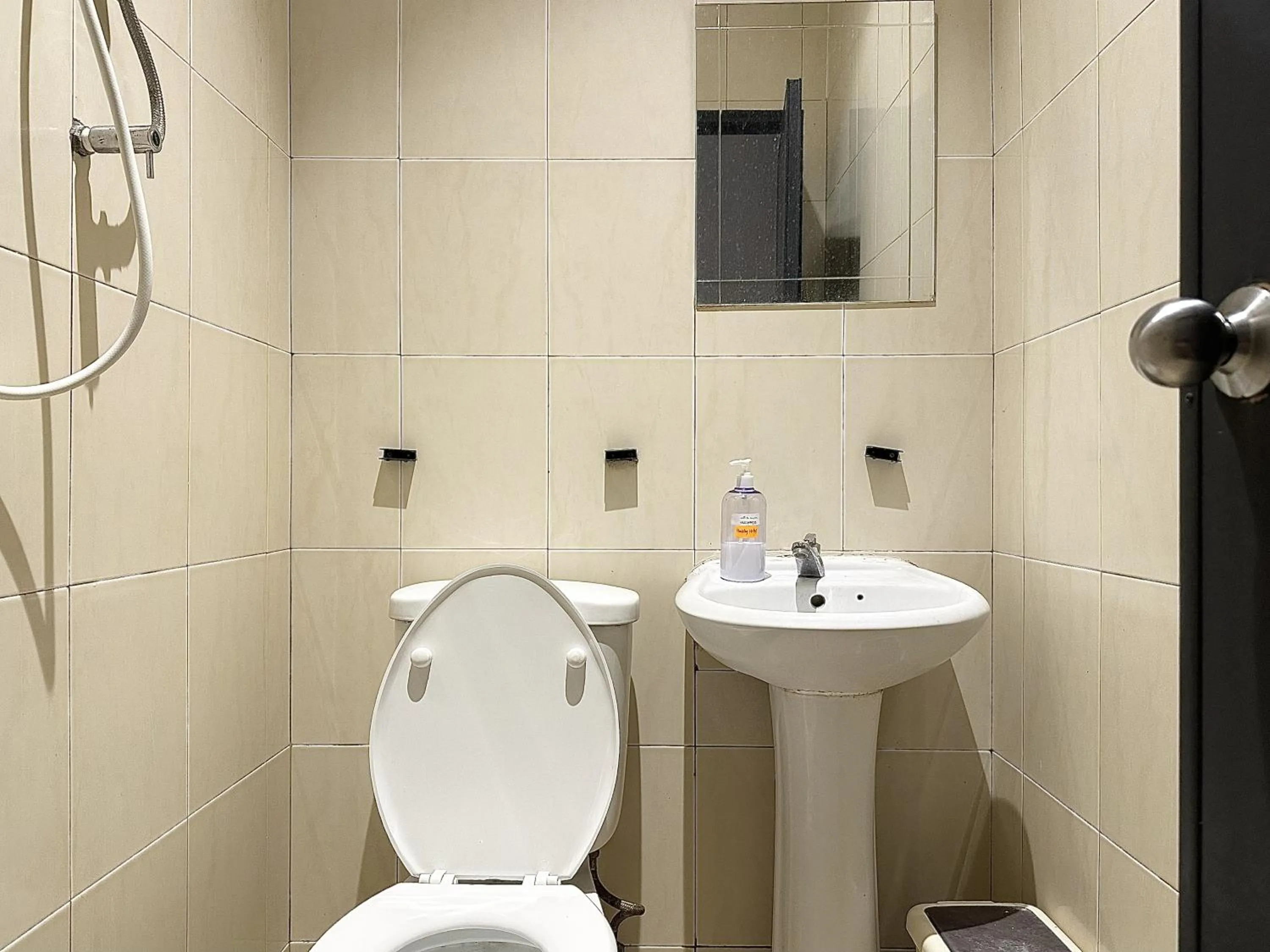 Shower in # Hashtag Hotel - Self Check in