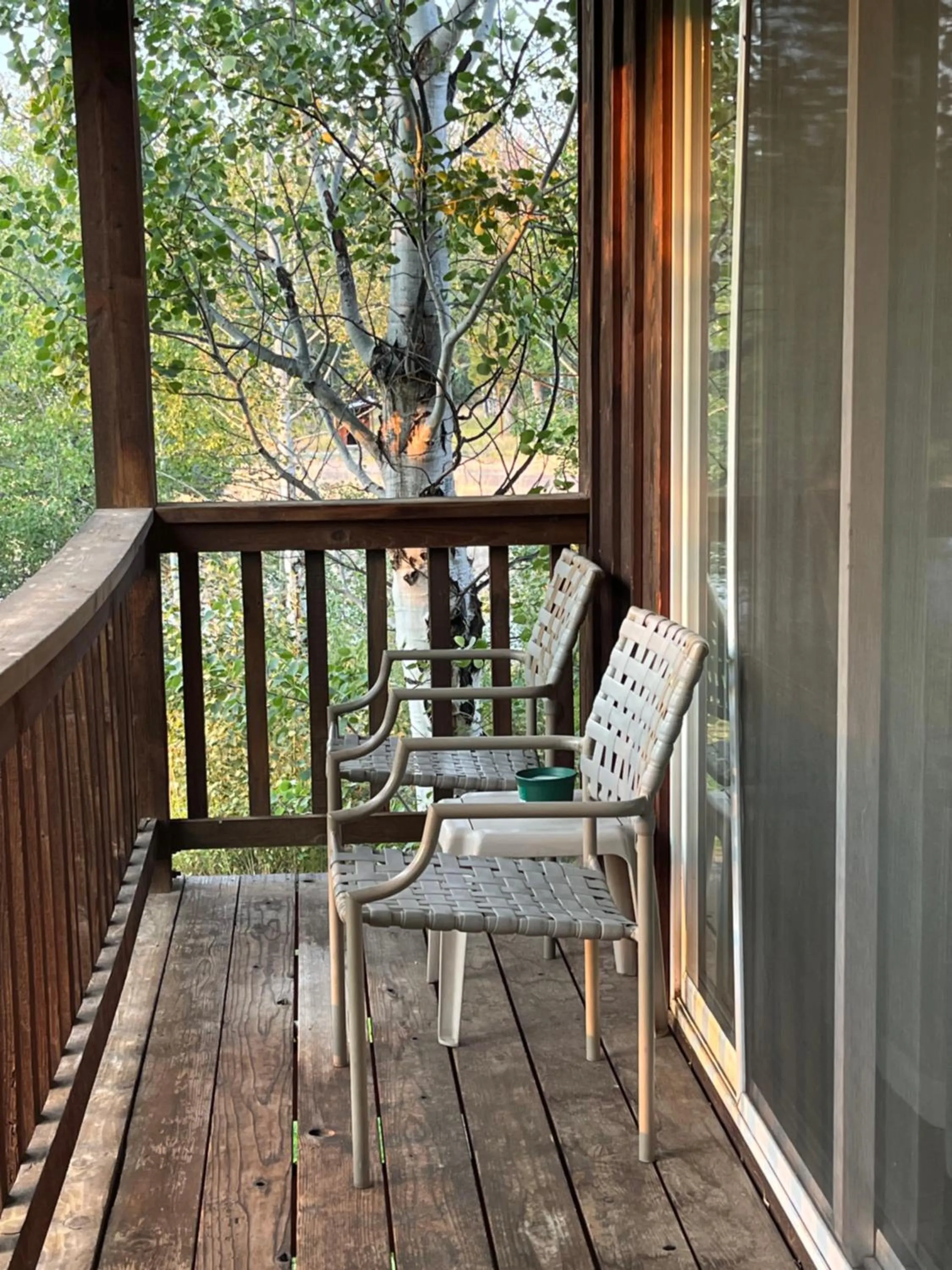 Balcony/Terrace in River Run Inn