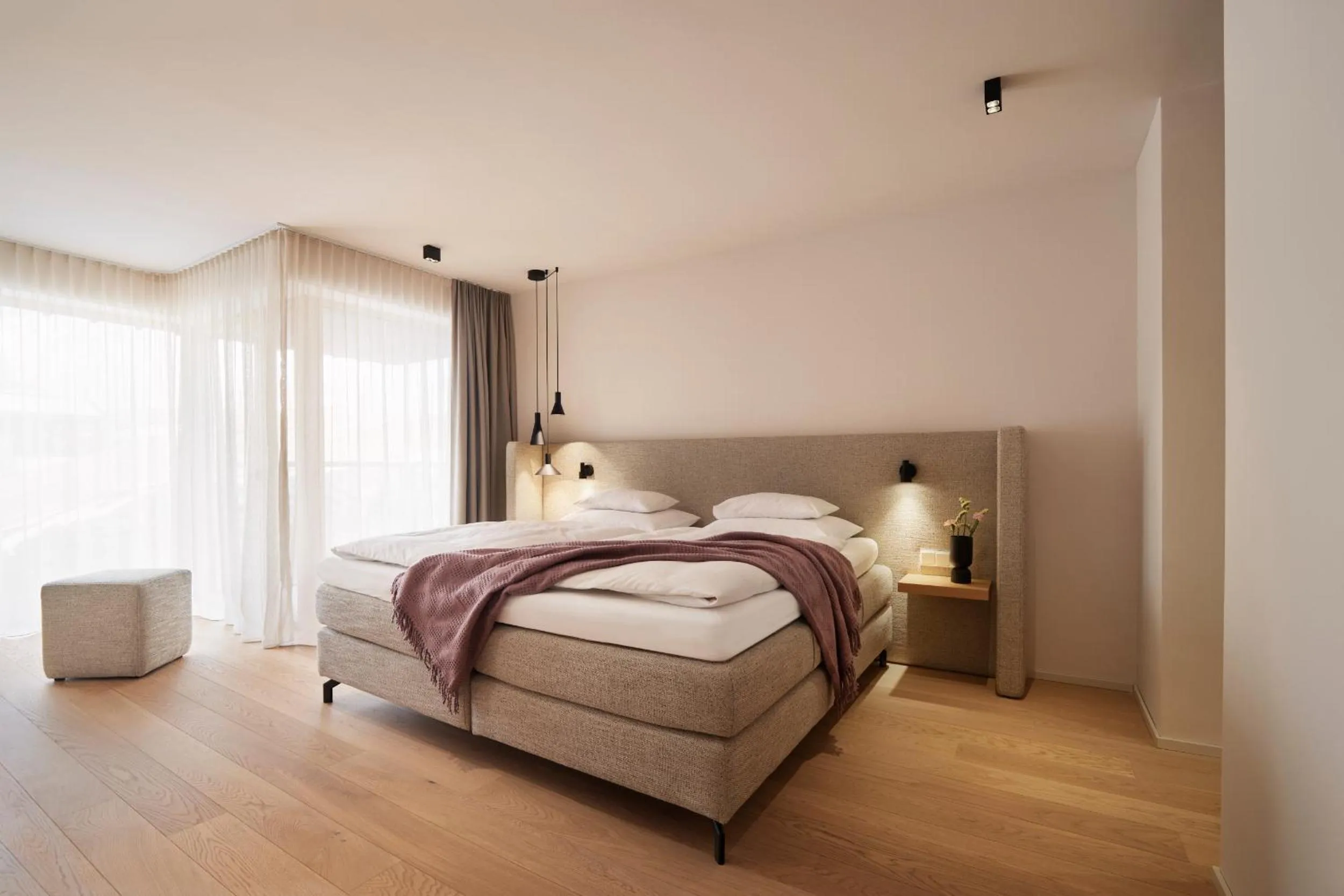 Bed in Haven Mountain Retreat